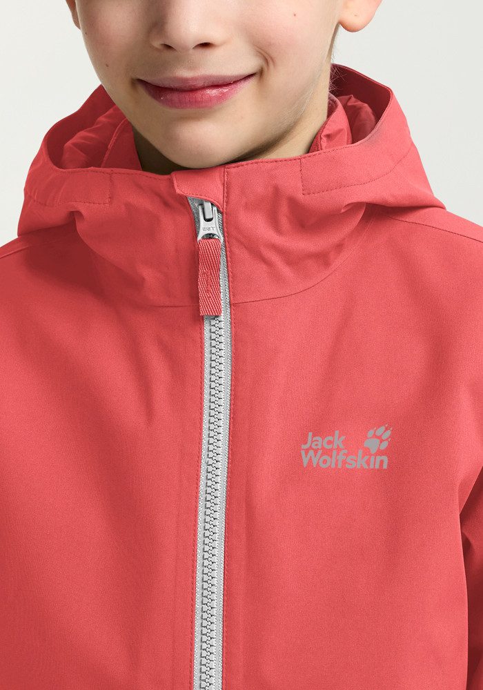 Jack Wolfskin Functioneel 3-in-1-jack HYBRID 3IN1 JACKET K