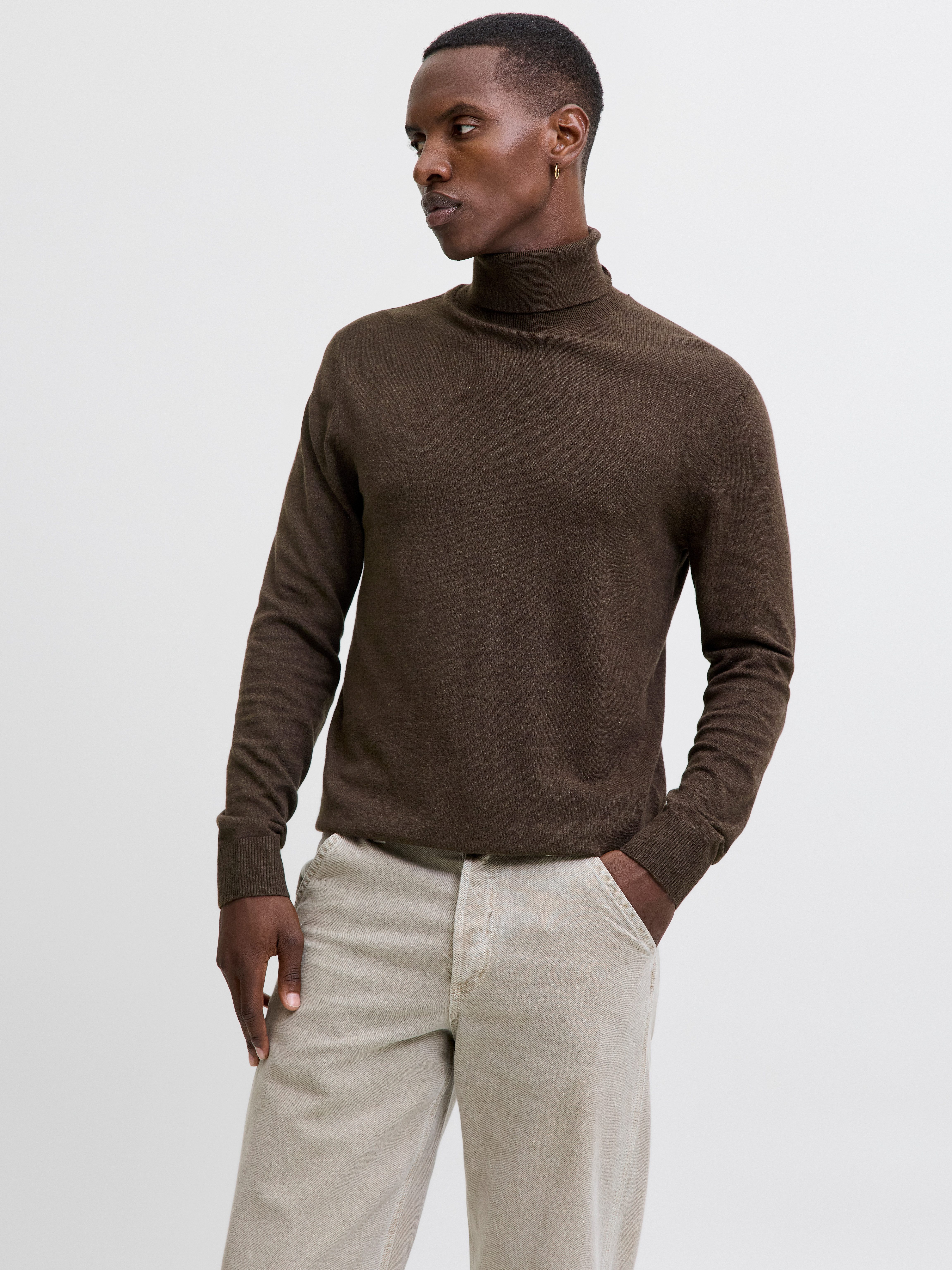 Jack & Jones Coltrui JJEEMIL KNIT ROLL NECK NOOS