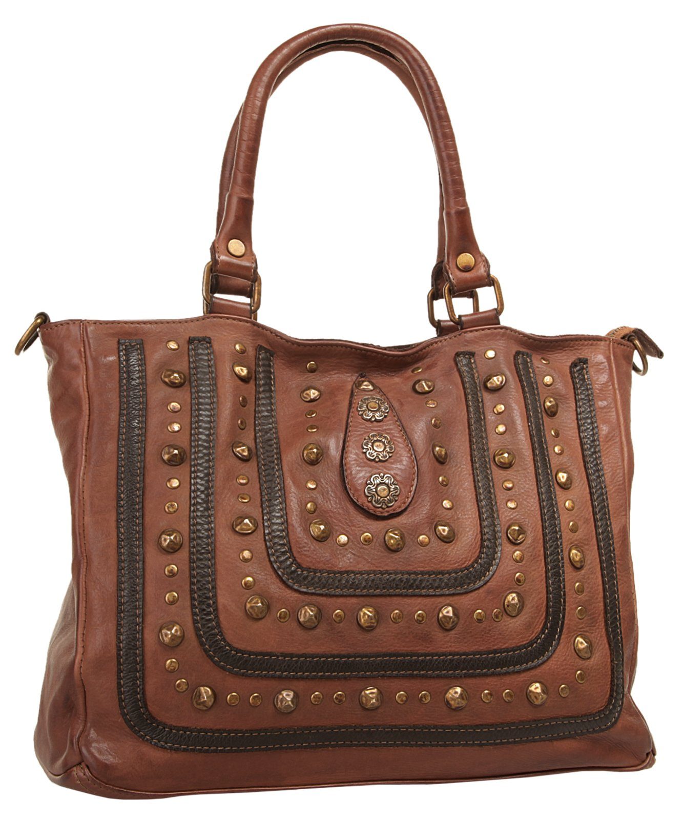 Samantha Look Shopper echt leer, made in italy