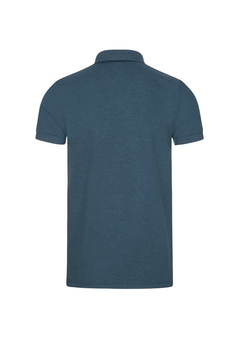 Trigema Poloshirt TRIGEMA slim fit poloshirt van DELUXE-piqué (1-delig)