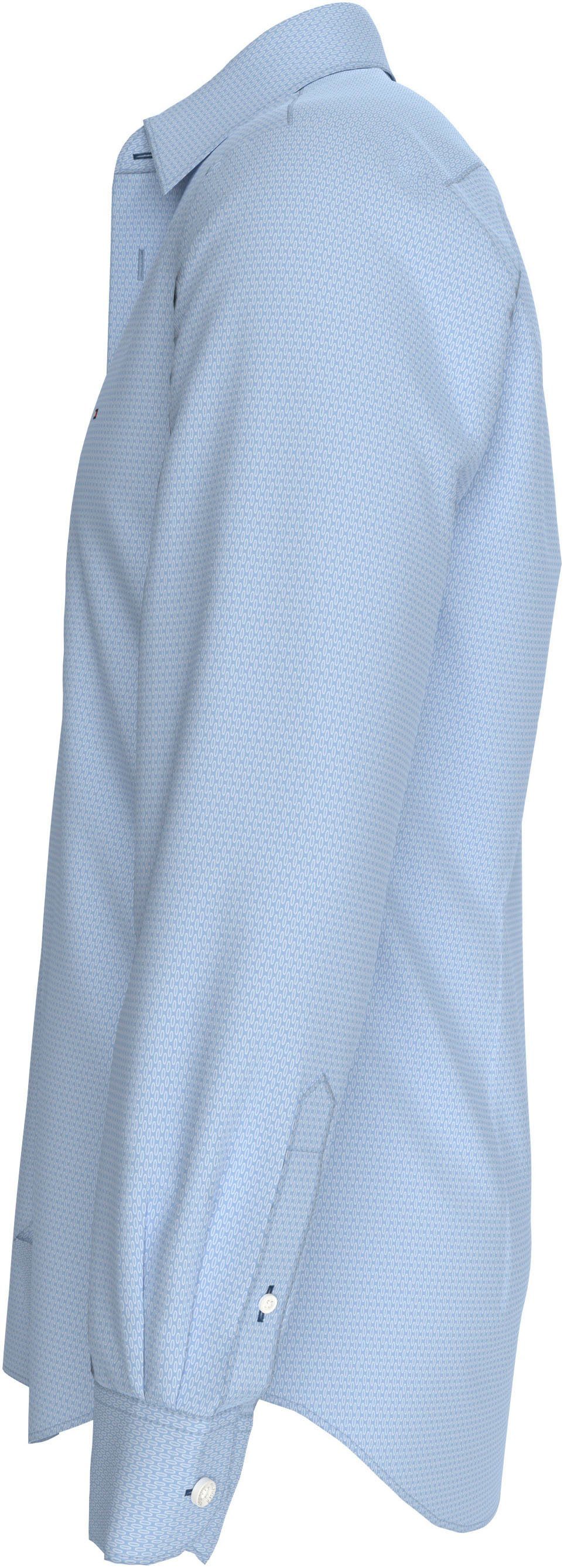 Tommy Hilfiger Businessoverhemd CL STRETCH GEO PRINT SF SHIRT
