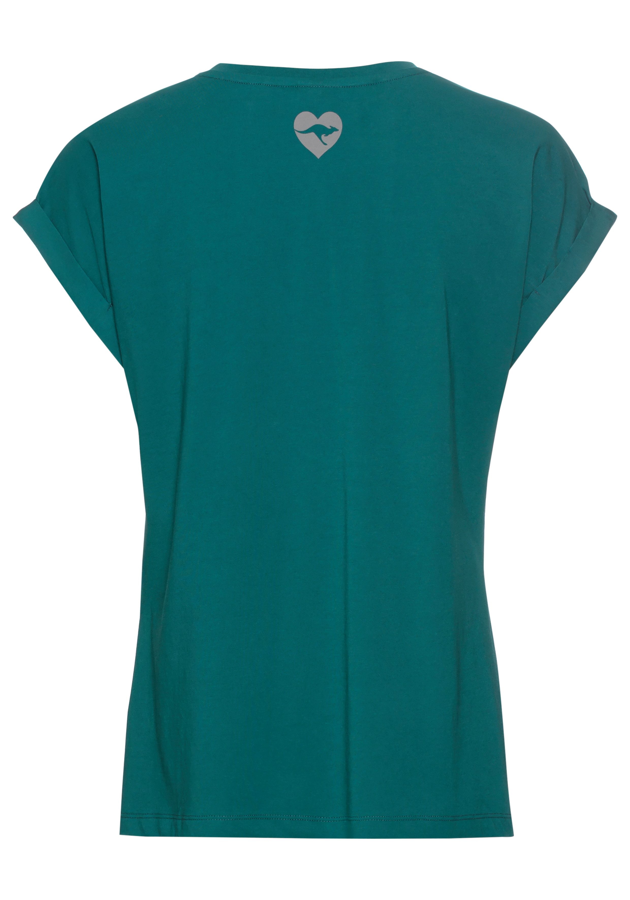 KangaROOS Shirt met korte mouwen met placement-print