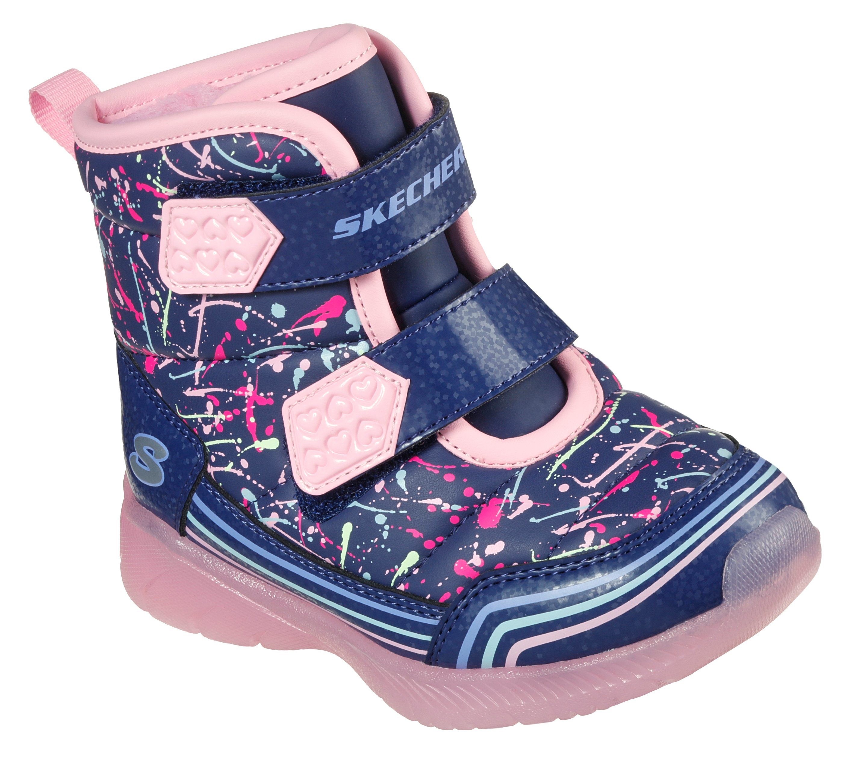 NU 20% KORTING: SKECHERS Kids klittenbandlaarzen ILLUMI-BRIGHTS