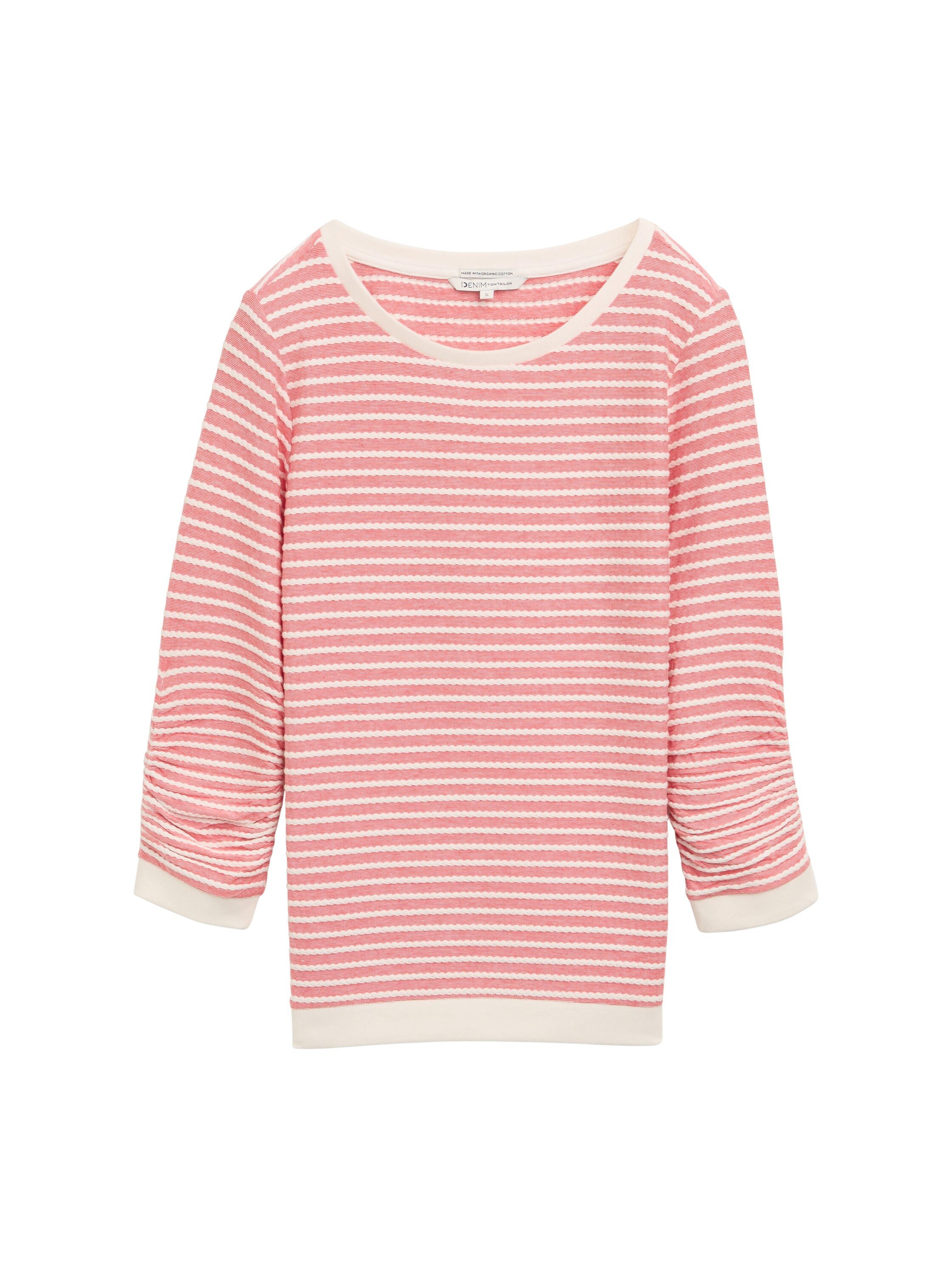 Tom Tailor Denim Sweatshirt met gestreepte look