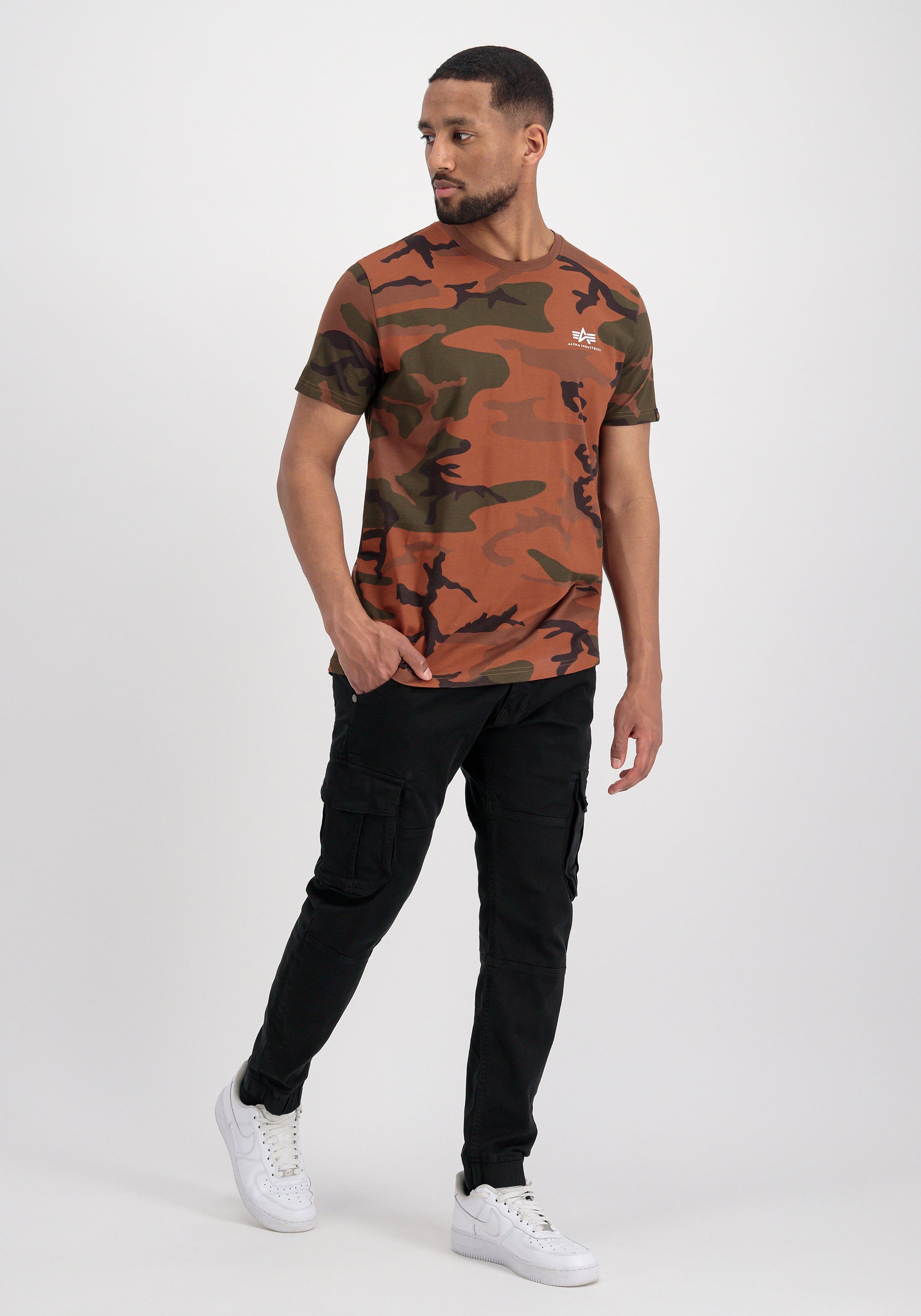 Alpha Industries T-shirt Basic T-Shirt SL Camo