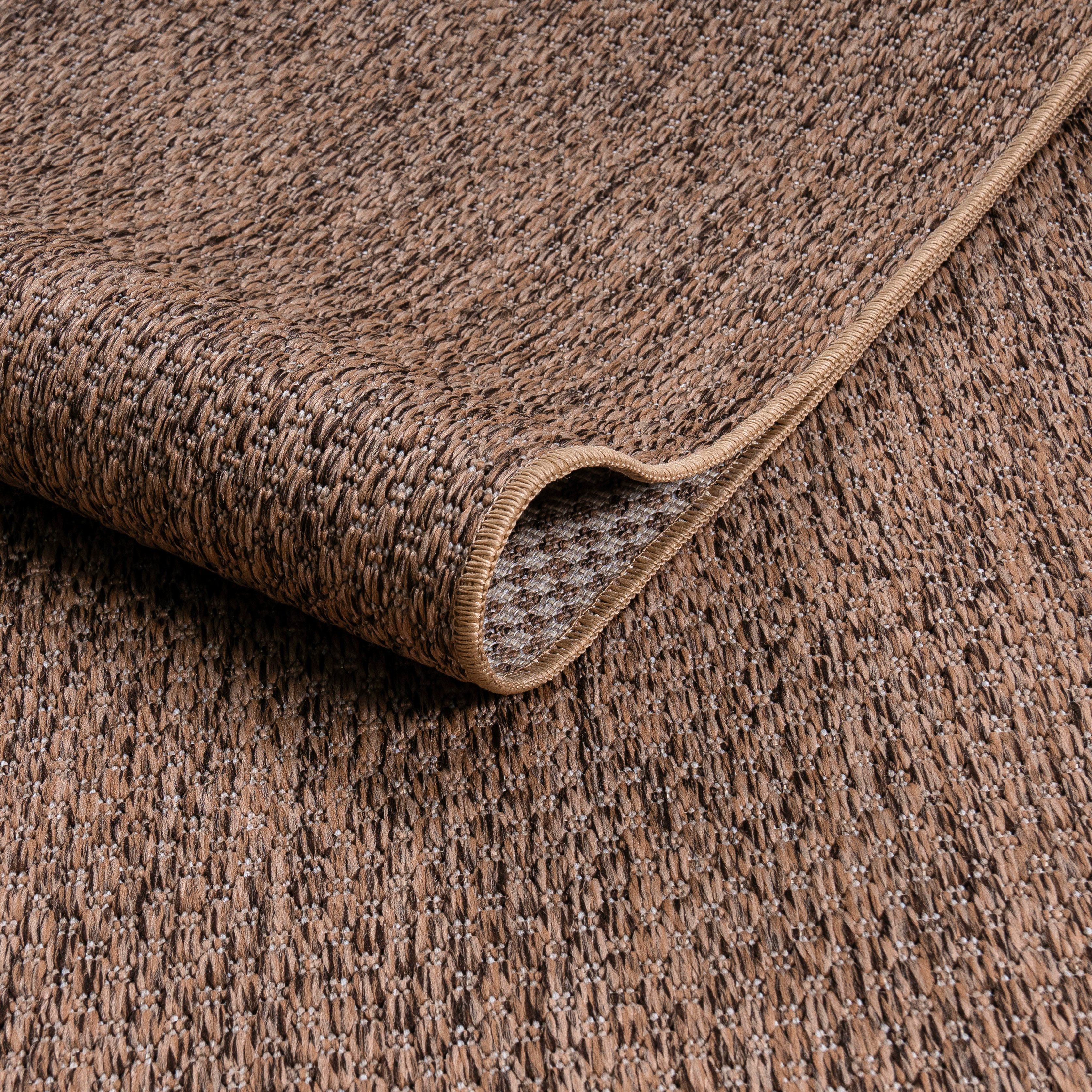 my home Loper Rhodos Geschikt voor buiten, sisal-look, weerbestendig & uv-bestendig, tweezijdig te gebruiken kleed