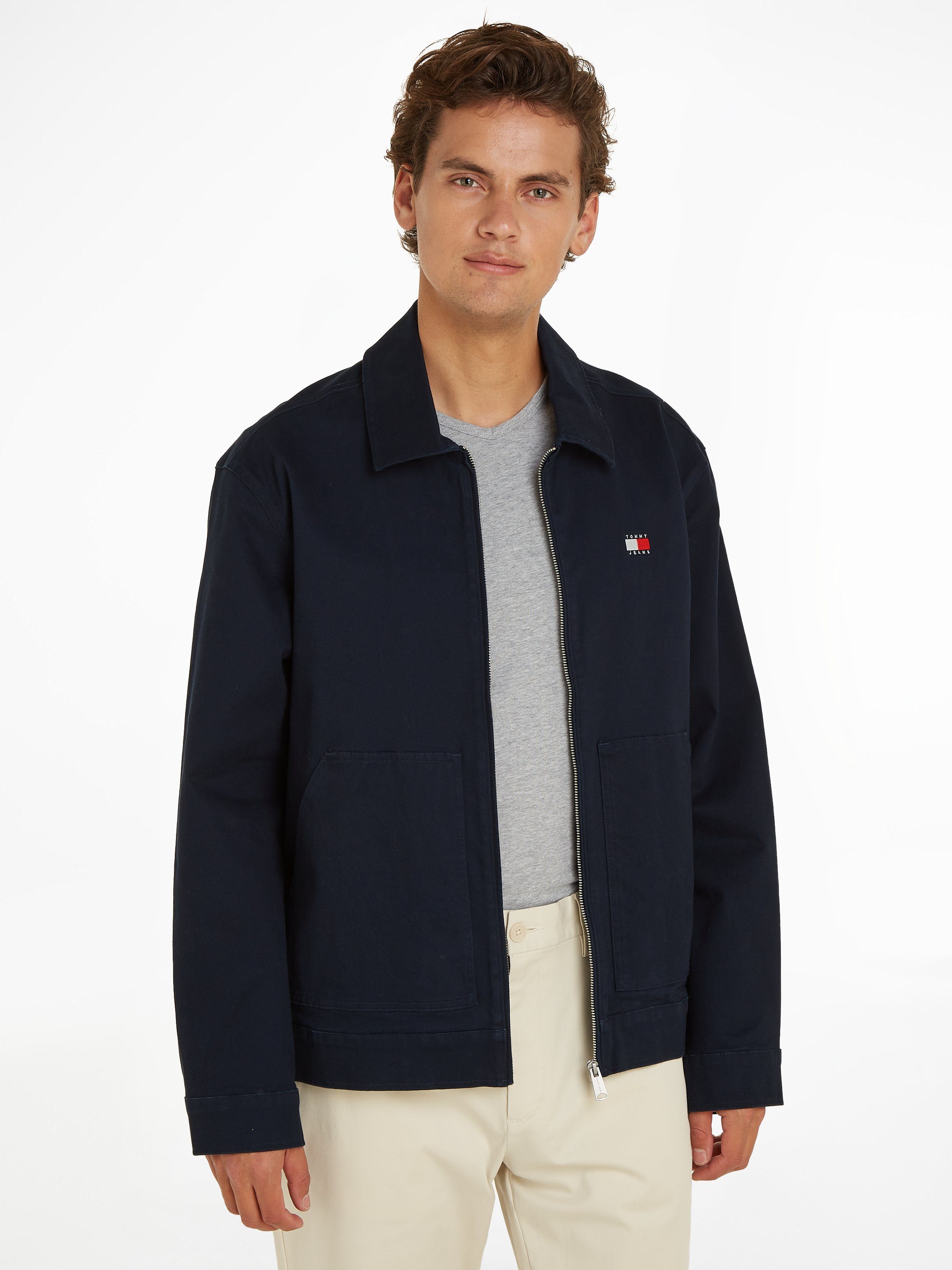 TOMMY JEANS Kort jack TJM REG COTTON JACKET EXT