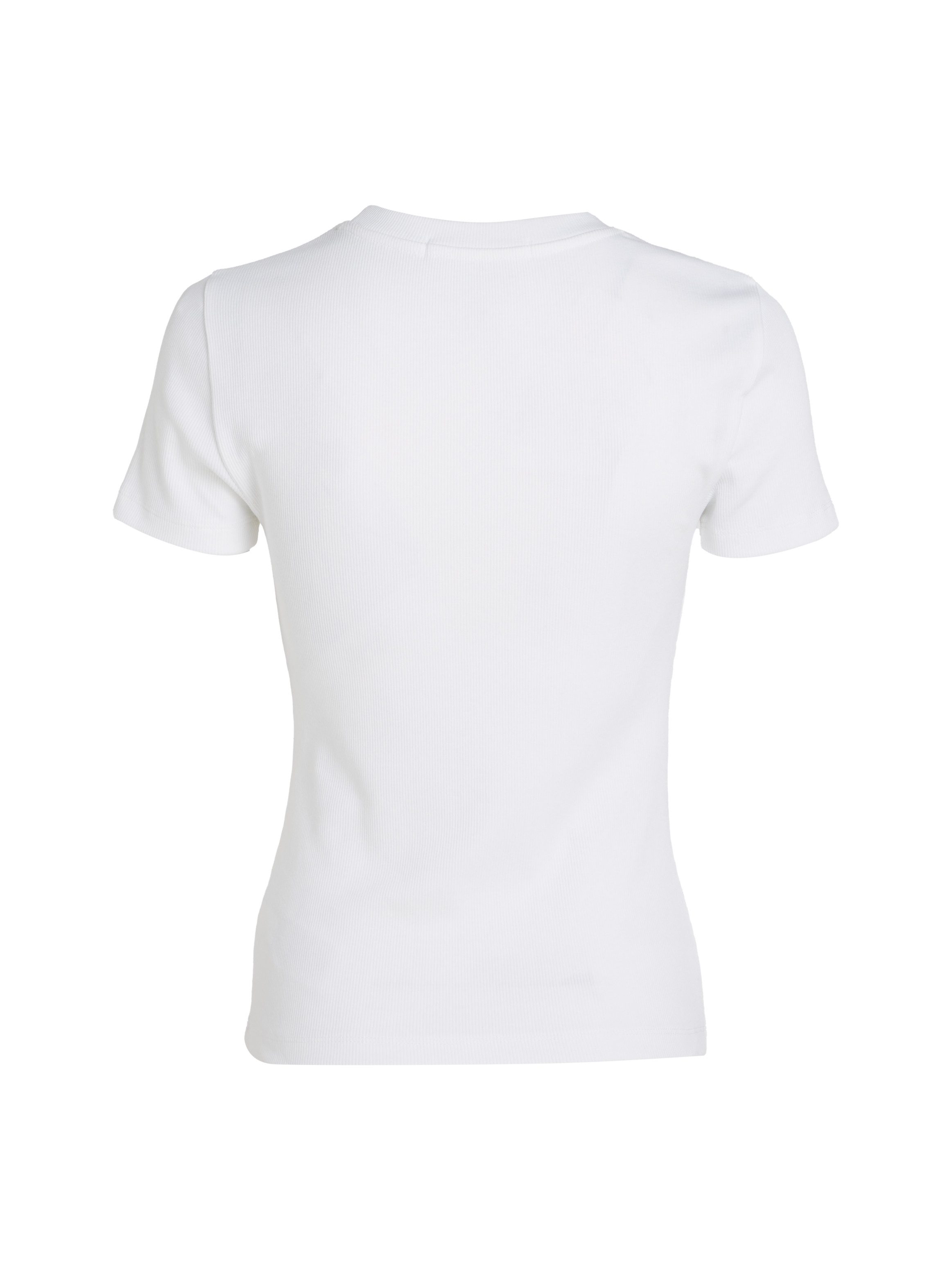 Calvin Klein T-shirt WOVEN LABEL RIB BABY TEE