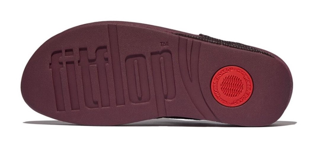 Fitflop Teenslippers LULU CRINKLED SHIMMER