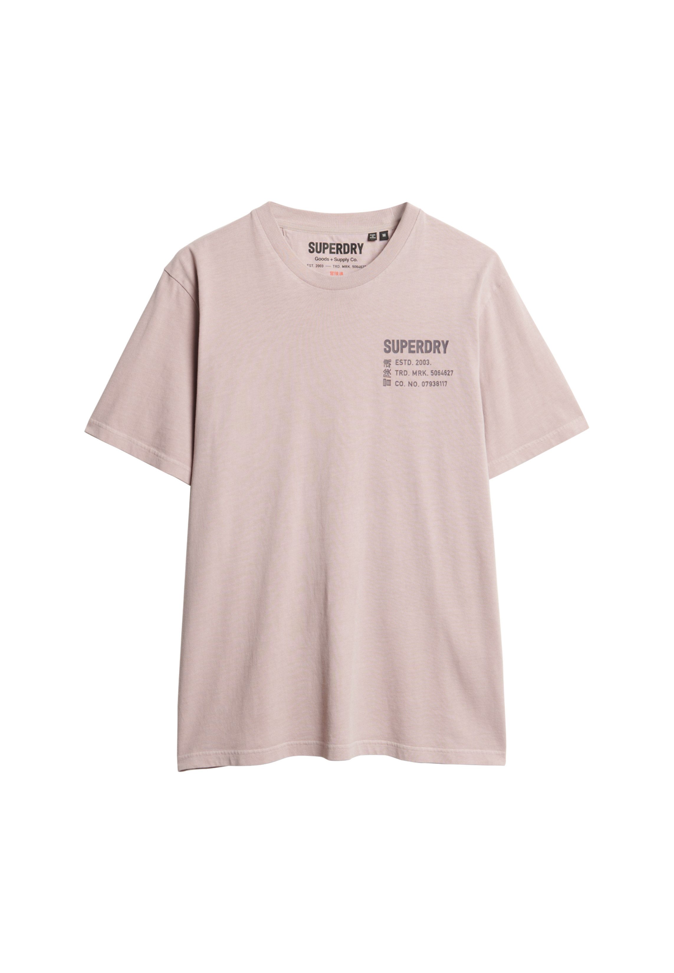 Superdry Shirt met ronde hals UTILITY SPORT GRAPHIC T SHIRT