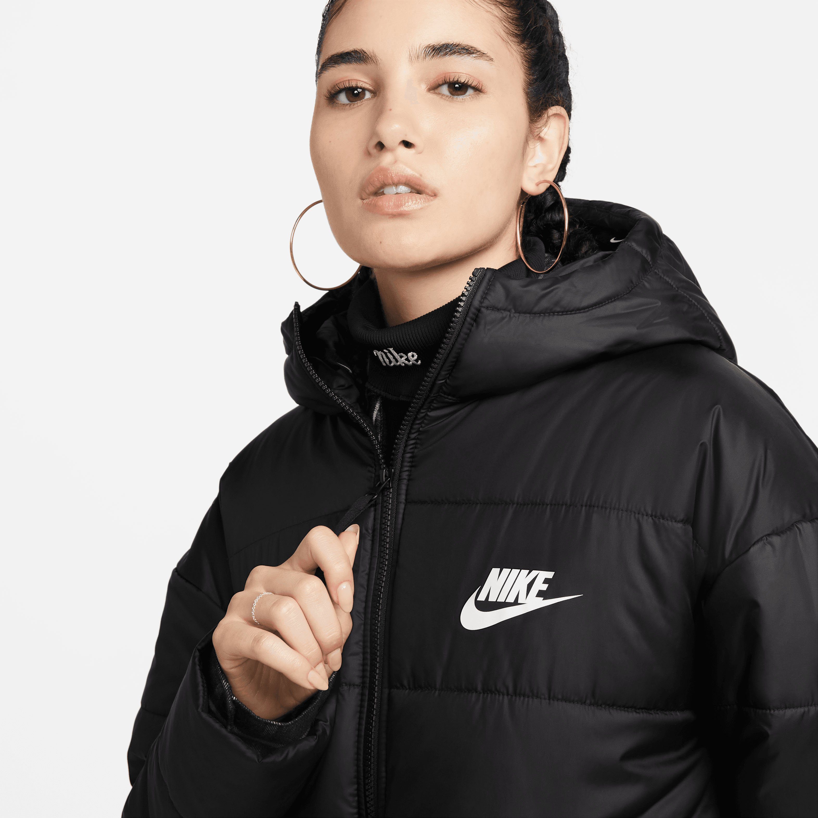Nike Sportswear Gewatteerde jas Therma-FIT Repel Women's Hooded Parka