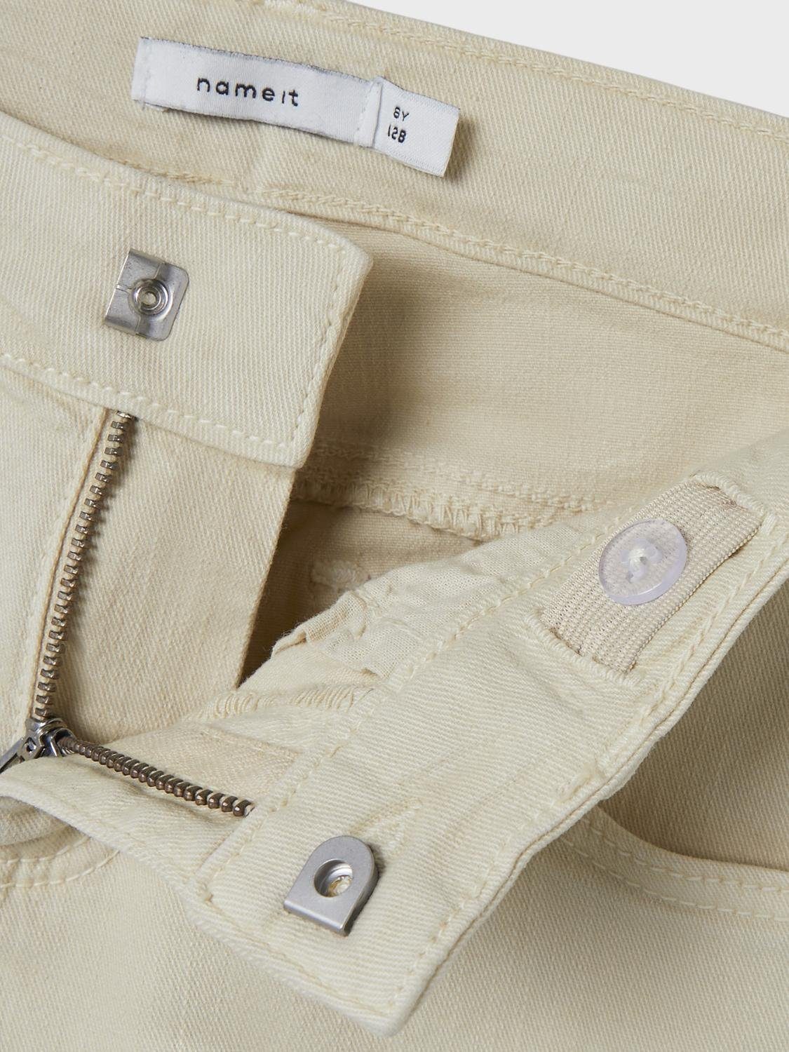 Name It Five-pocketsbroek NKFROSE WIDE TWI PANT 1115-TP NOOS