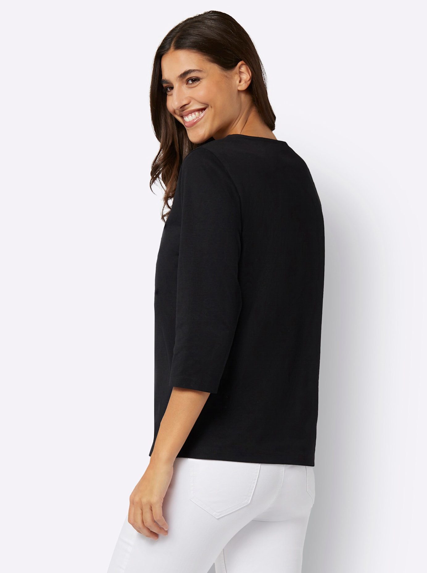Classic Basics Shirt met 3/4 mouwen Shirt met 3/4-mouwen (1-delig)