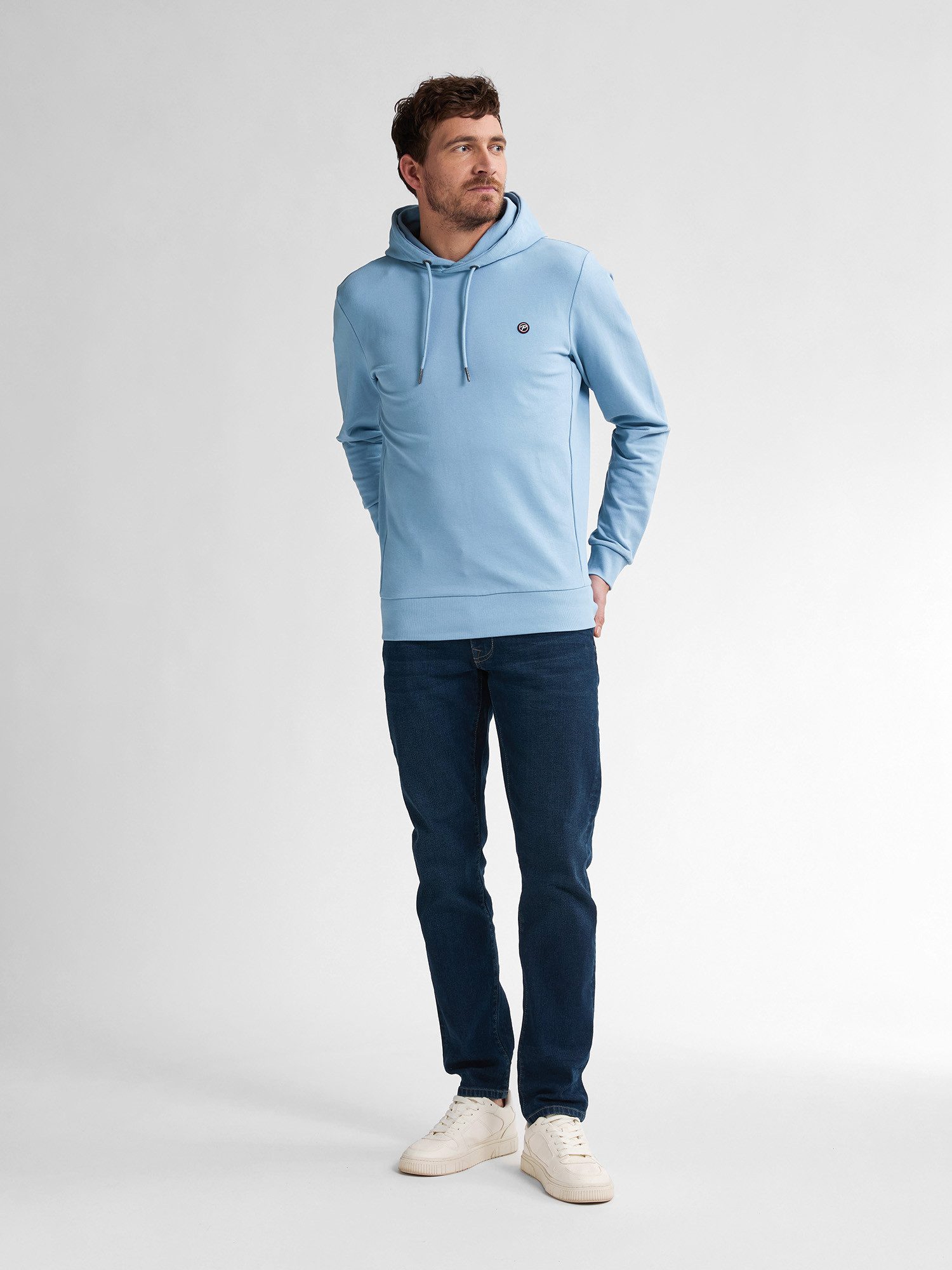 Petrol Industries Hoodie met geborduurd logo