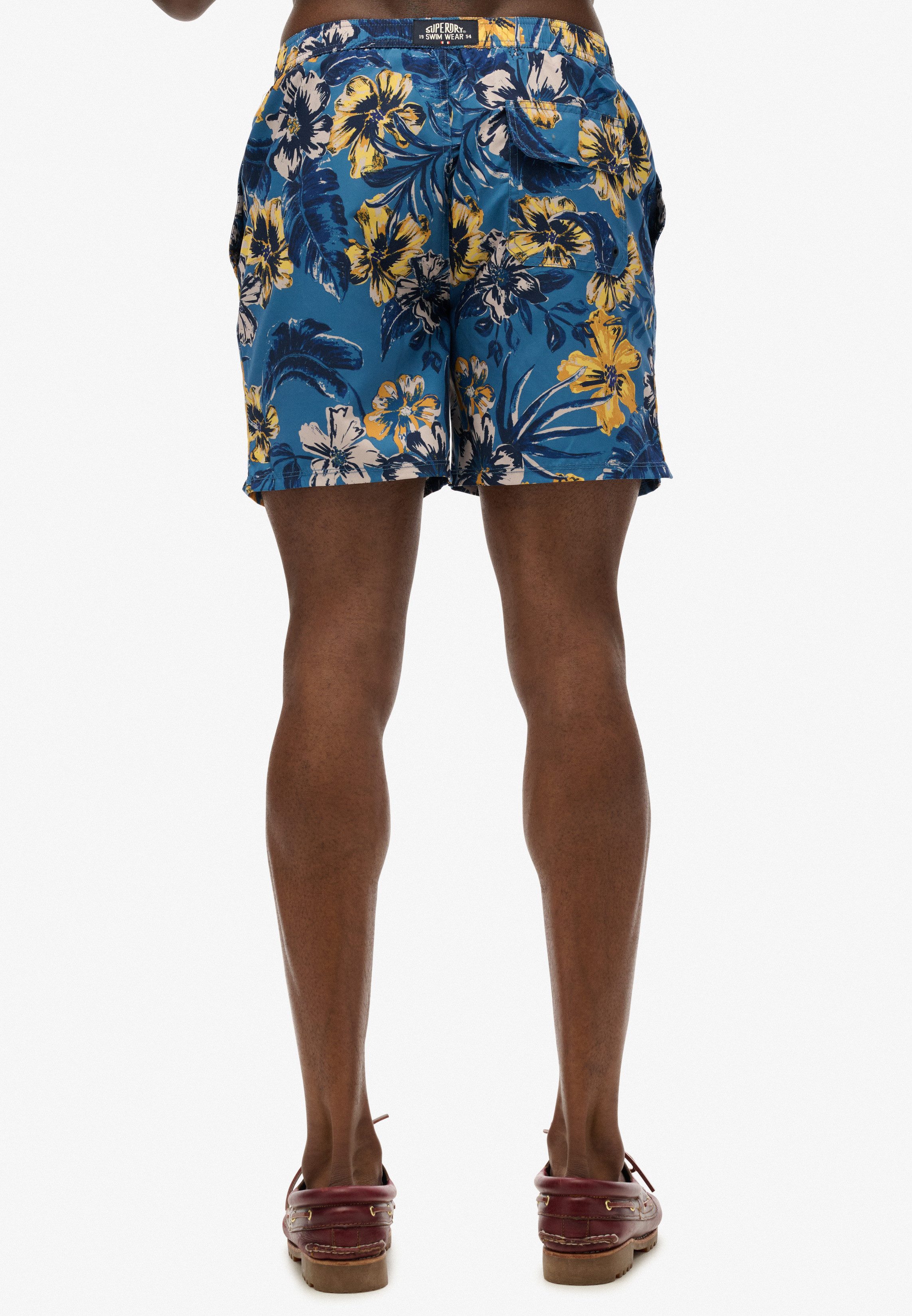 Superdry Zwemshort HAWAIIAN PRINT 17 SWIM SHORT