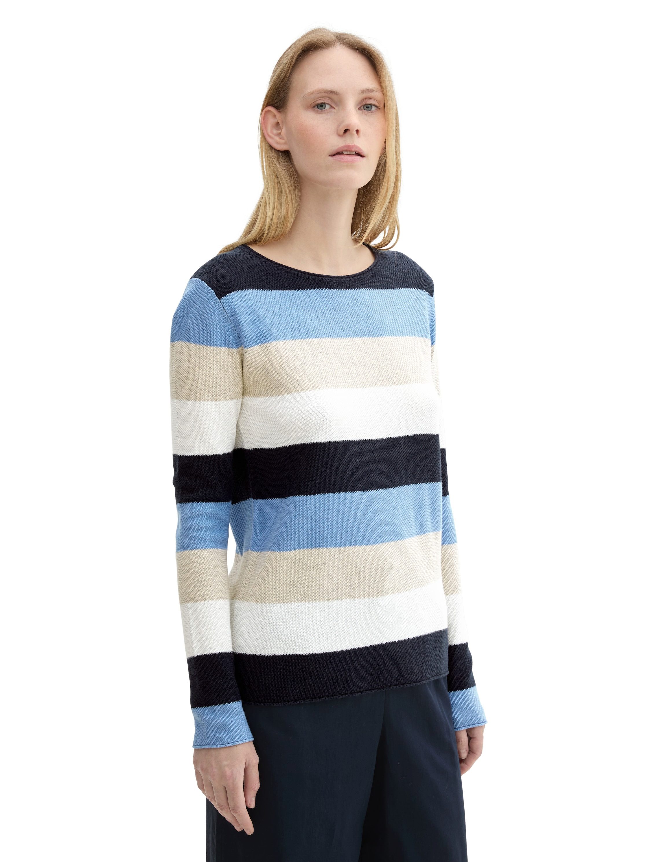 Tom Tailor Gebreide trui OTTO met viscose
