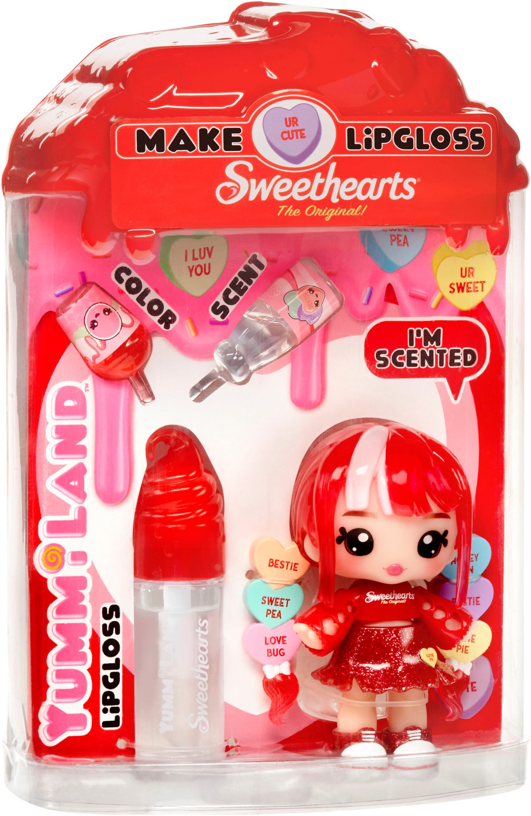 Mini-pop Yummiland Sweet Lip Gloss-Ruby Hearts