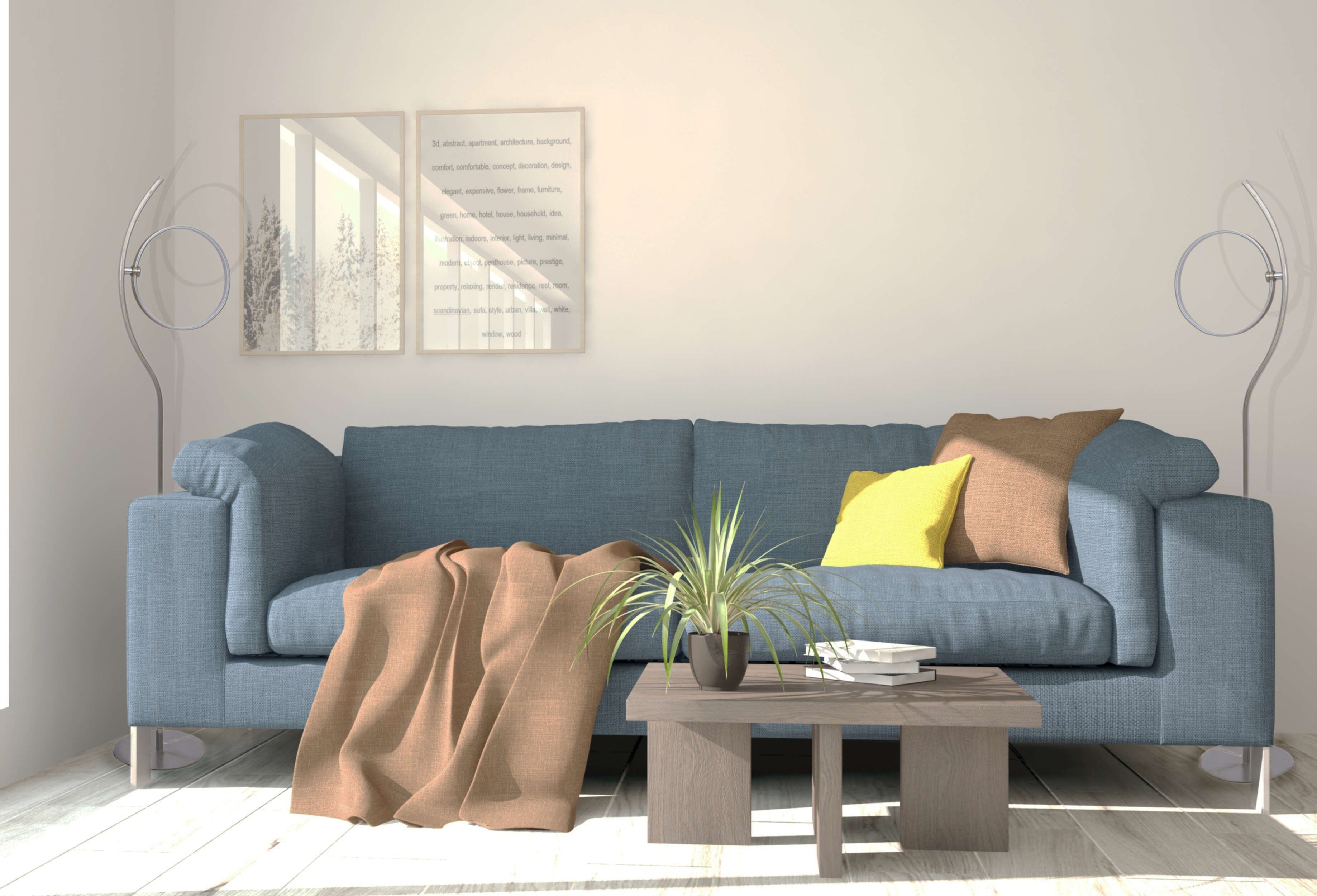 näve Led-staande lamp Loop Line Dimbaar in 3 niveaus via touch-dimmer, incl. stekker-netvoeding (1 stuk)