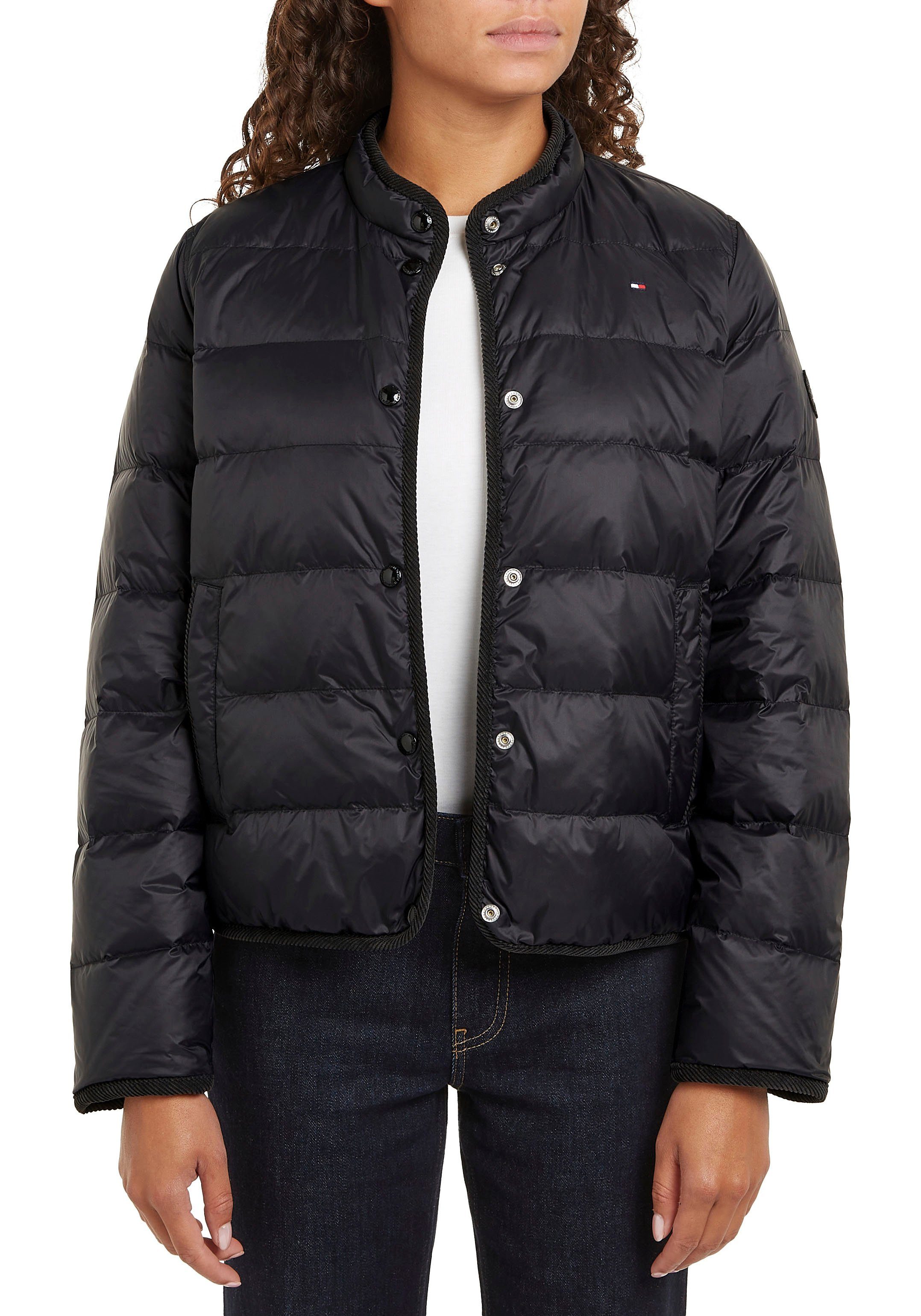 Tommy Hilfiger Gewatteerde jas LW DOWN COLLARLESS JACKET