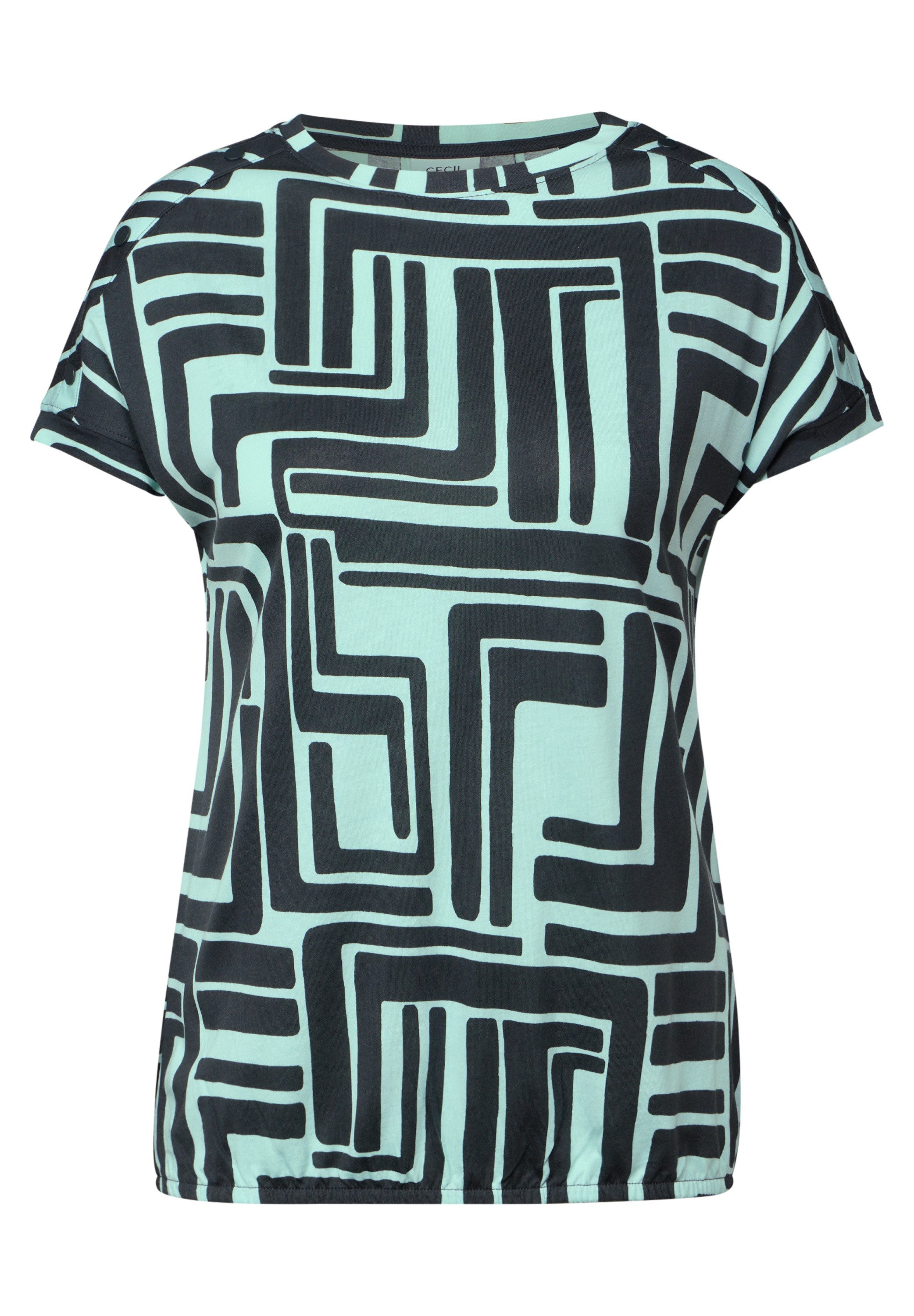 Cecil T-shirt met print all-over