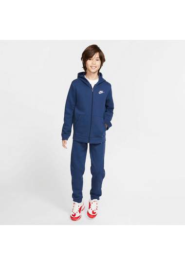 nike sportswear joggingpak nsw core voor kinderen (set, 2-delig) blauw