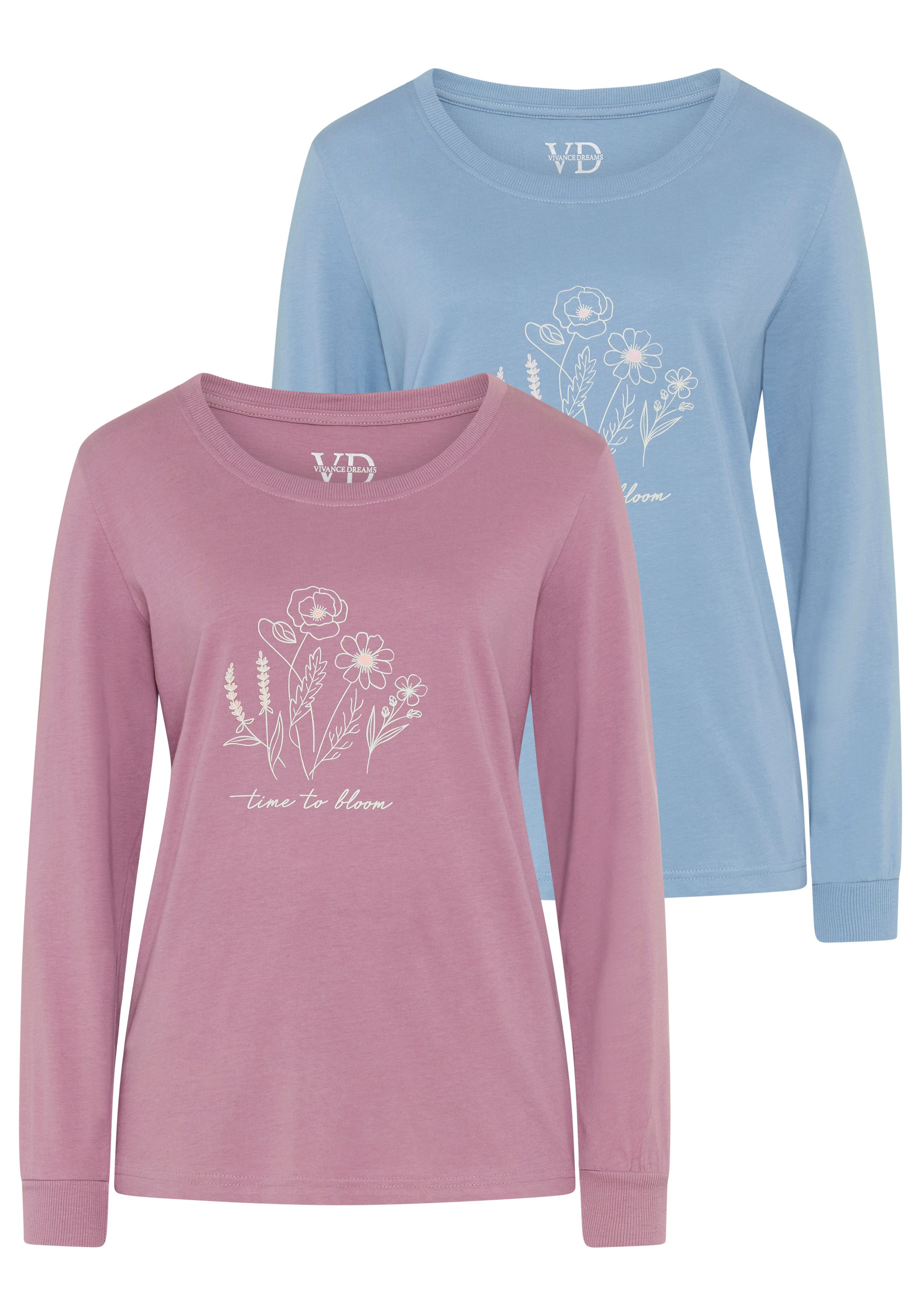 Vivance Dreams Pyjama Elastische ribboorden (Set van 2)