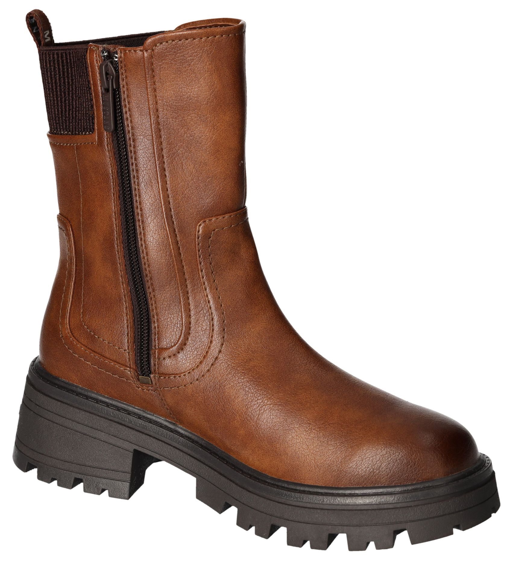 Mustang Shoes Chelsea-boots Slip-on laarzen, herfstschoen met comfortabele stretchinzet