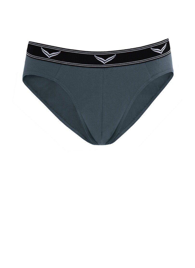Trigema Slip TRIGEMA sportslip in een (2 stuks) heren slips maat XXL grijs