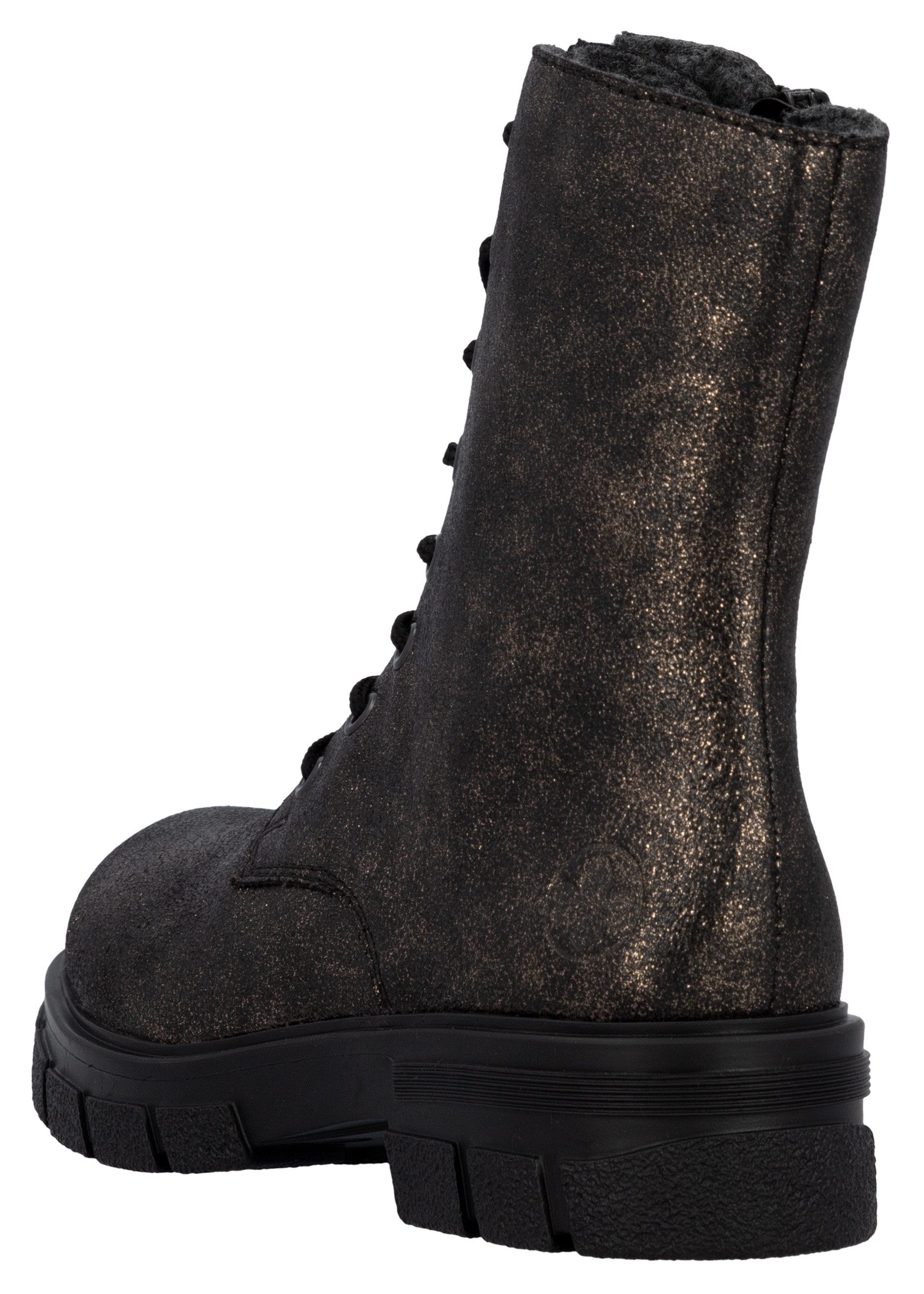 Rieker Veterschoenen enkellaars, hakken, met extra binnenrits