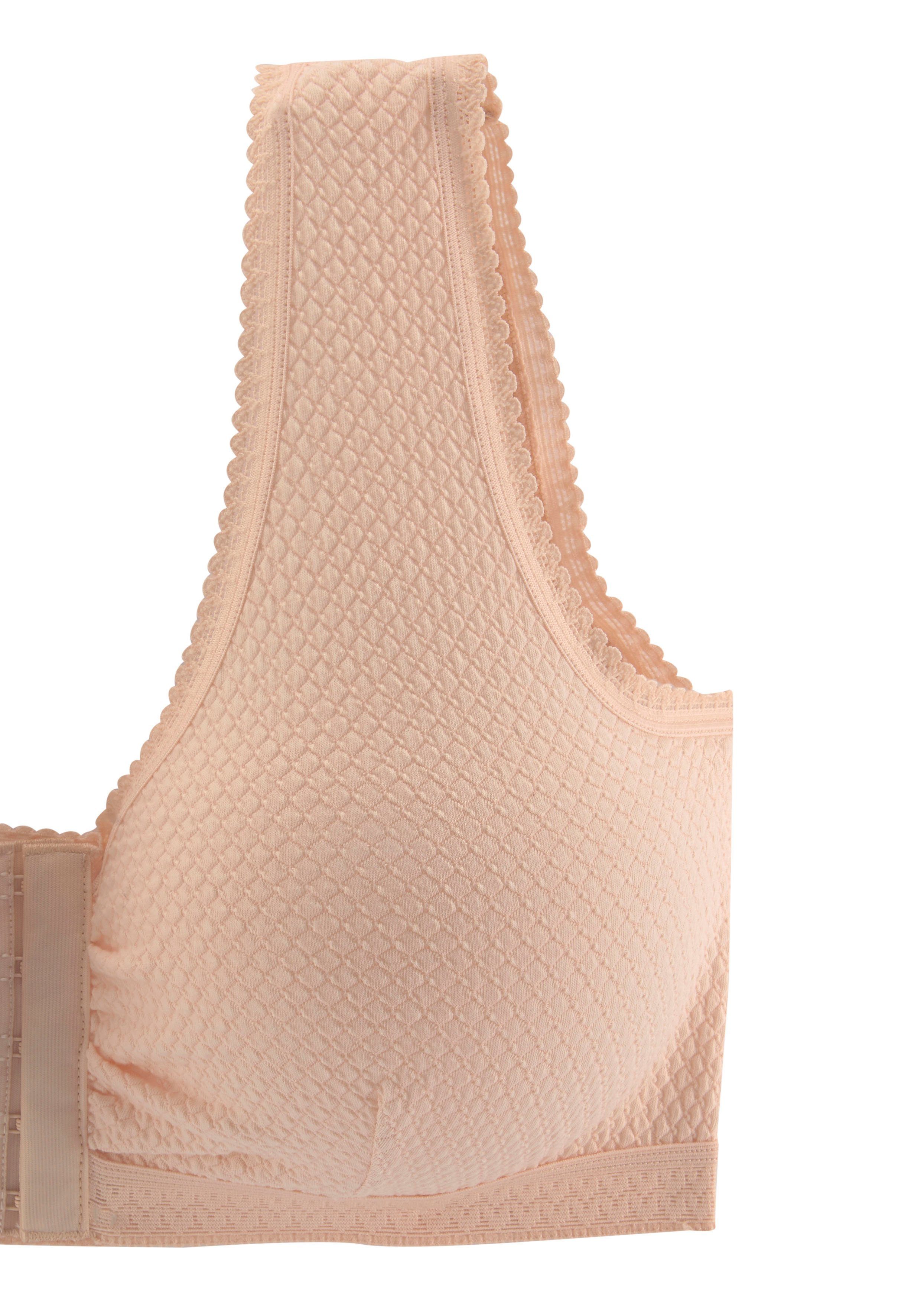 Petite fleur Soft-bh Comfort Day & Night Bra zonder beugels met sluiting aan de voorkant (Set van 3)