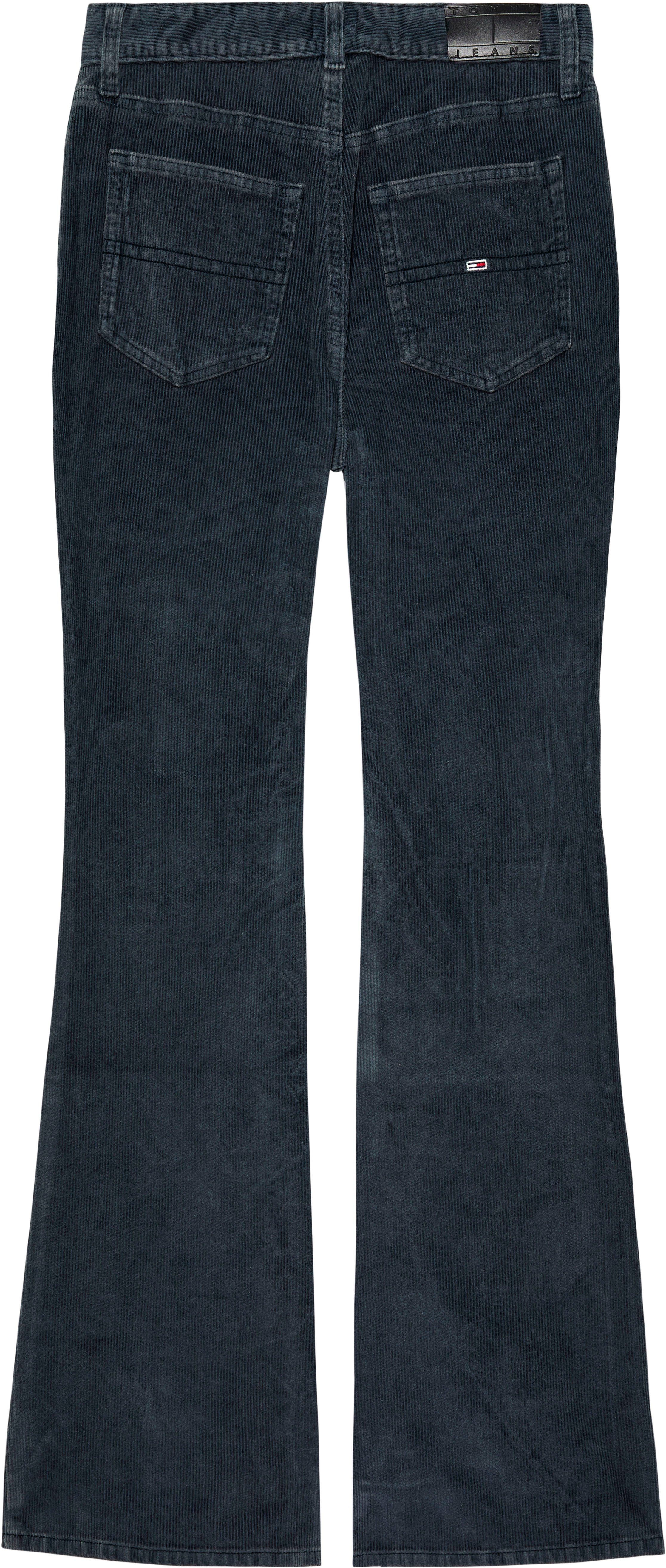 TOMMY JEANS Broek met wijde pijpen TJW SYLVIA HR FLARE WASHED CORD