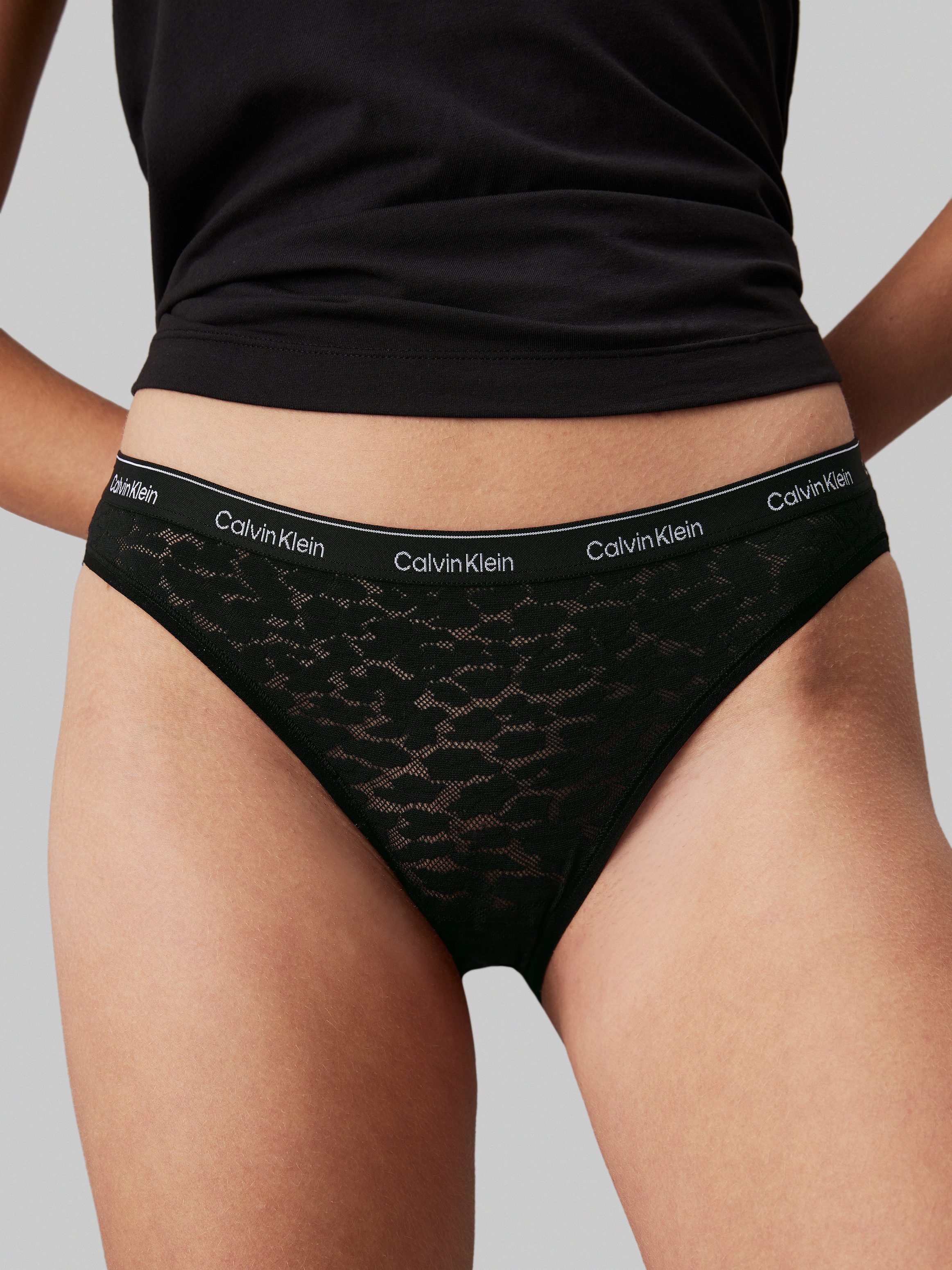 Calvin Klein Bikinibroekje 3 PACK BIKINI (LOW-RISE) met ck-logo op de tailleband (3 stuks)