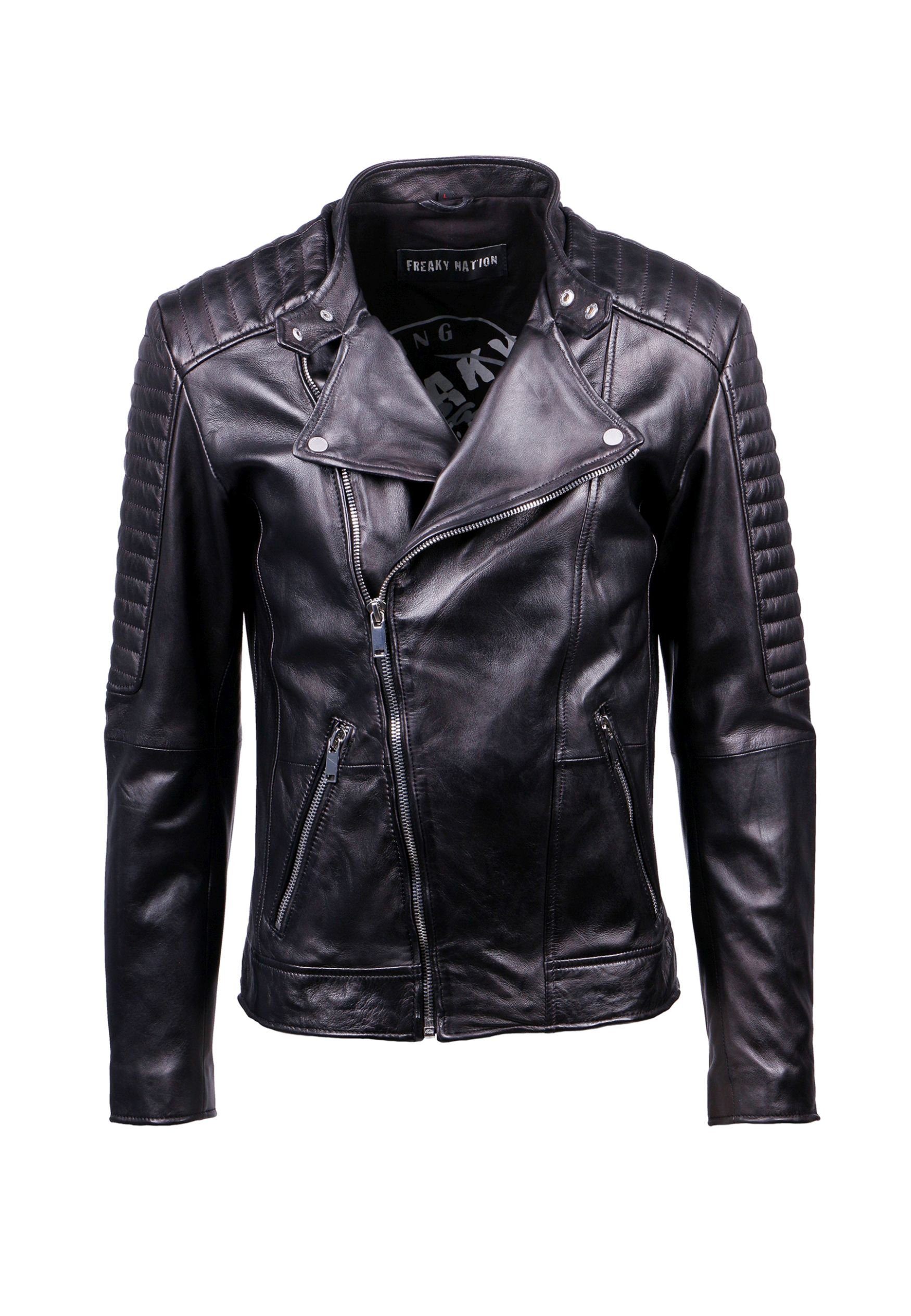 Freaky Nation Leren jack Crossover-FN