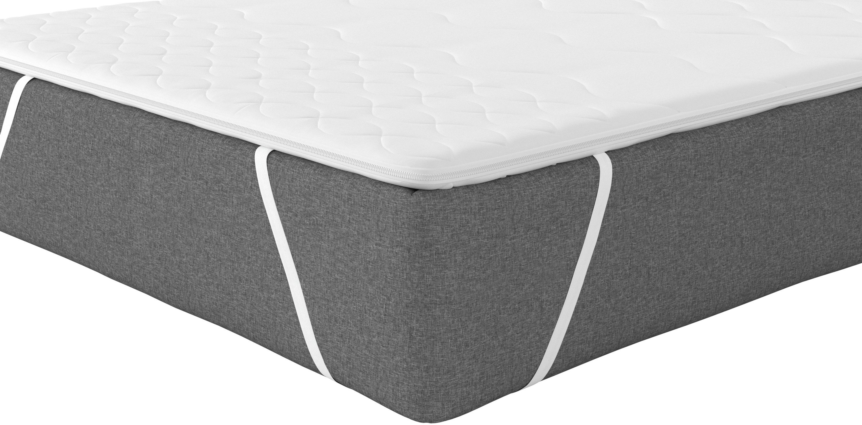 my home Topmatras Medisan Softly katoen - Medisan Softly - fantasy Ideaal voor boxspring matrassen, katoenen hoes wasbaar tot 95 °C