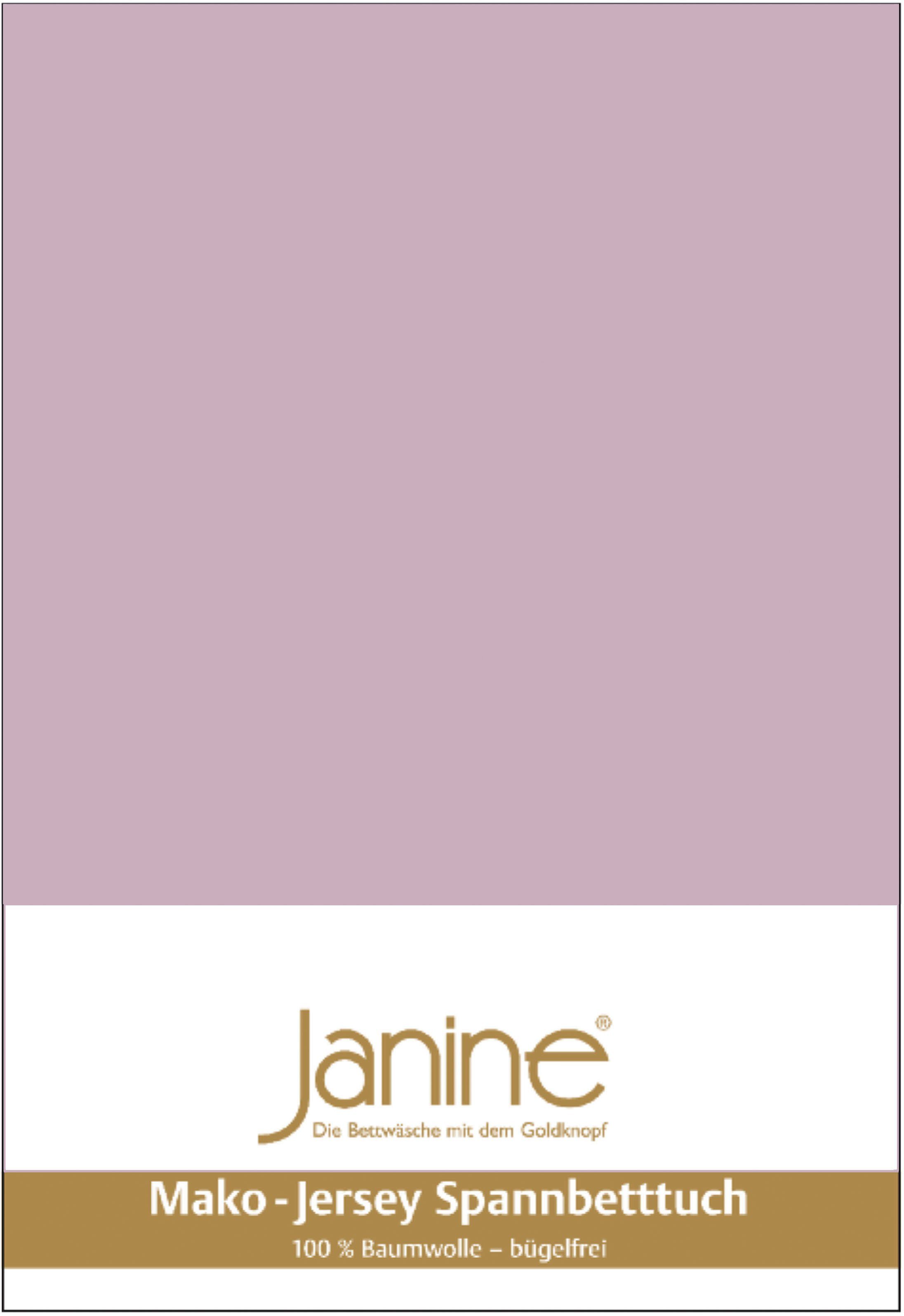 Janine Hoeslaken MAKO-FEINJERSEY 5007 gemaakt van 100% katoen, voor matrassen tot 26 cm hoog (1 stuk)