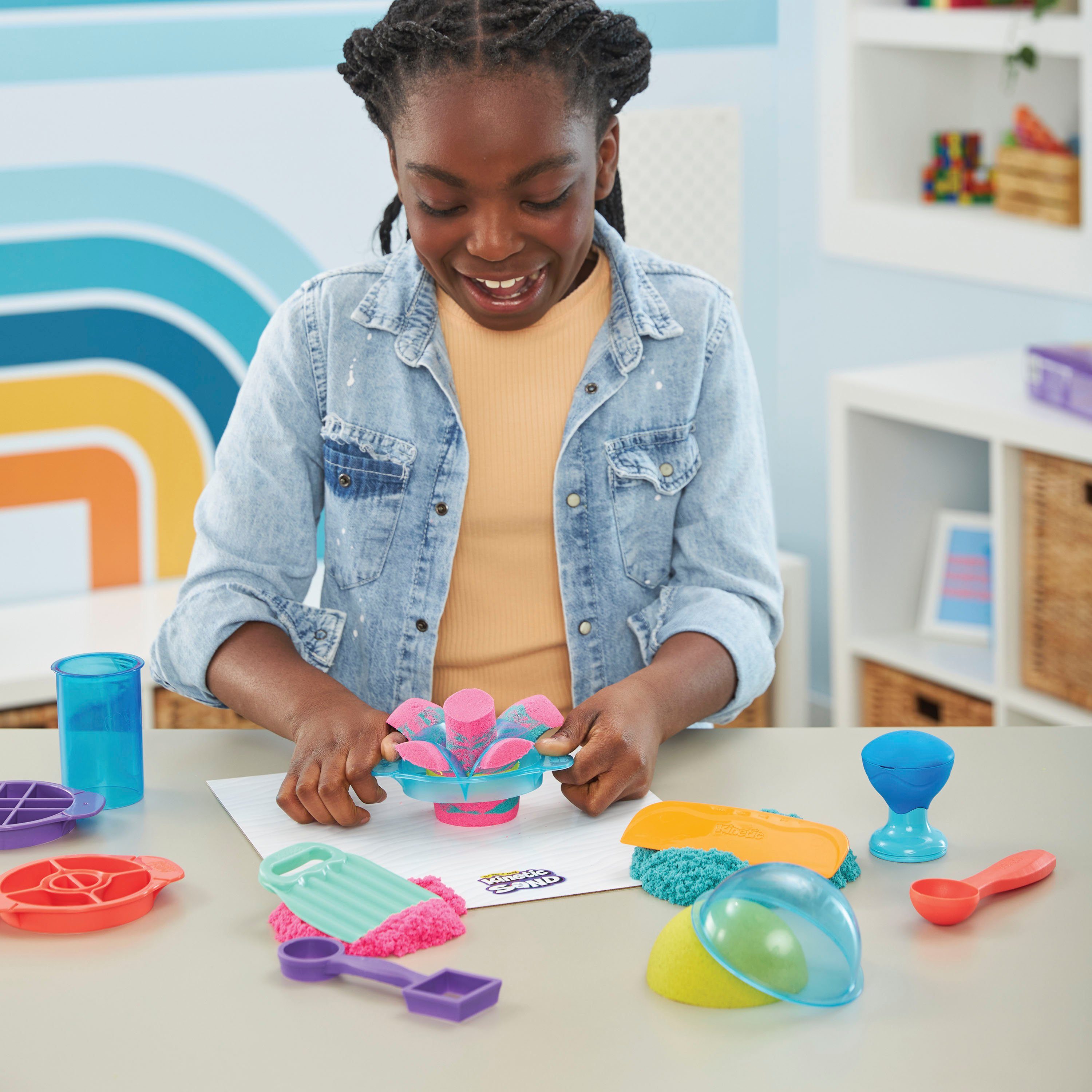Spin Master Knutselset Kinetic Sand - Ultimate Sandisfying Set 907g