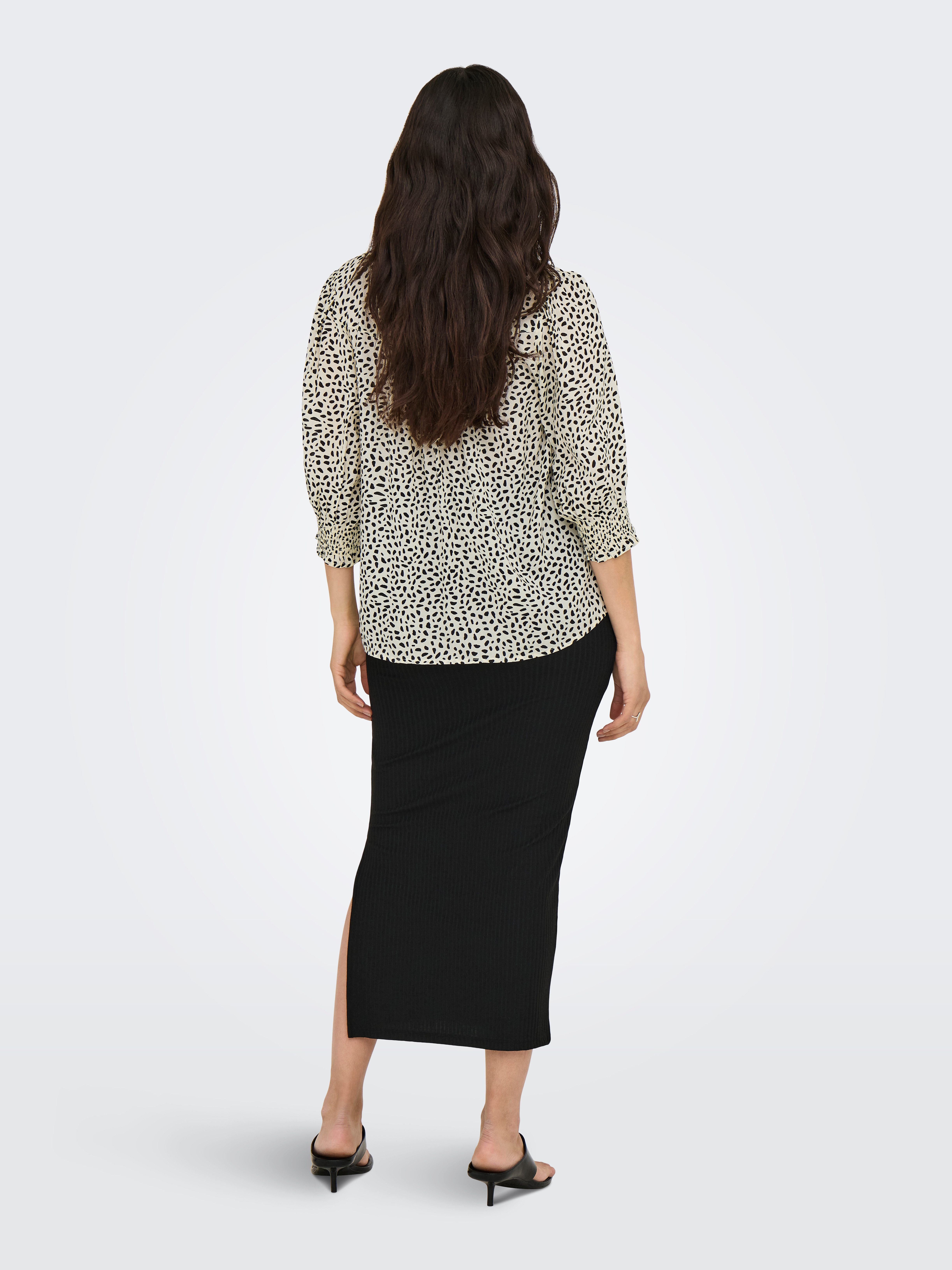 Only Blouse met korte mouwen ONLRAYA 3/4 SHIRT WVN NOOS