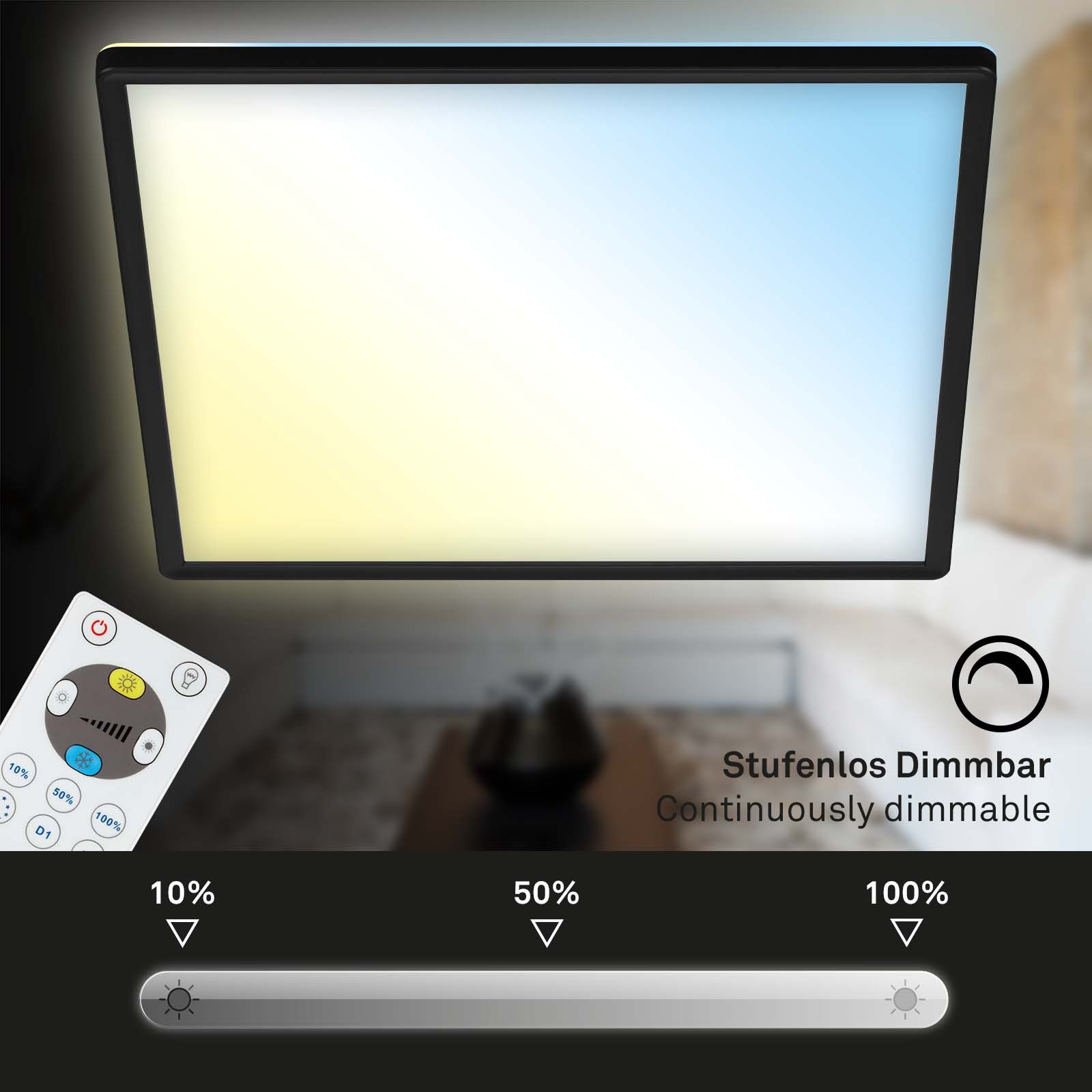 Briloner Leuchten Led-paneel SLIM