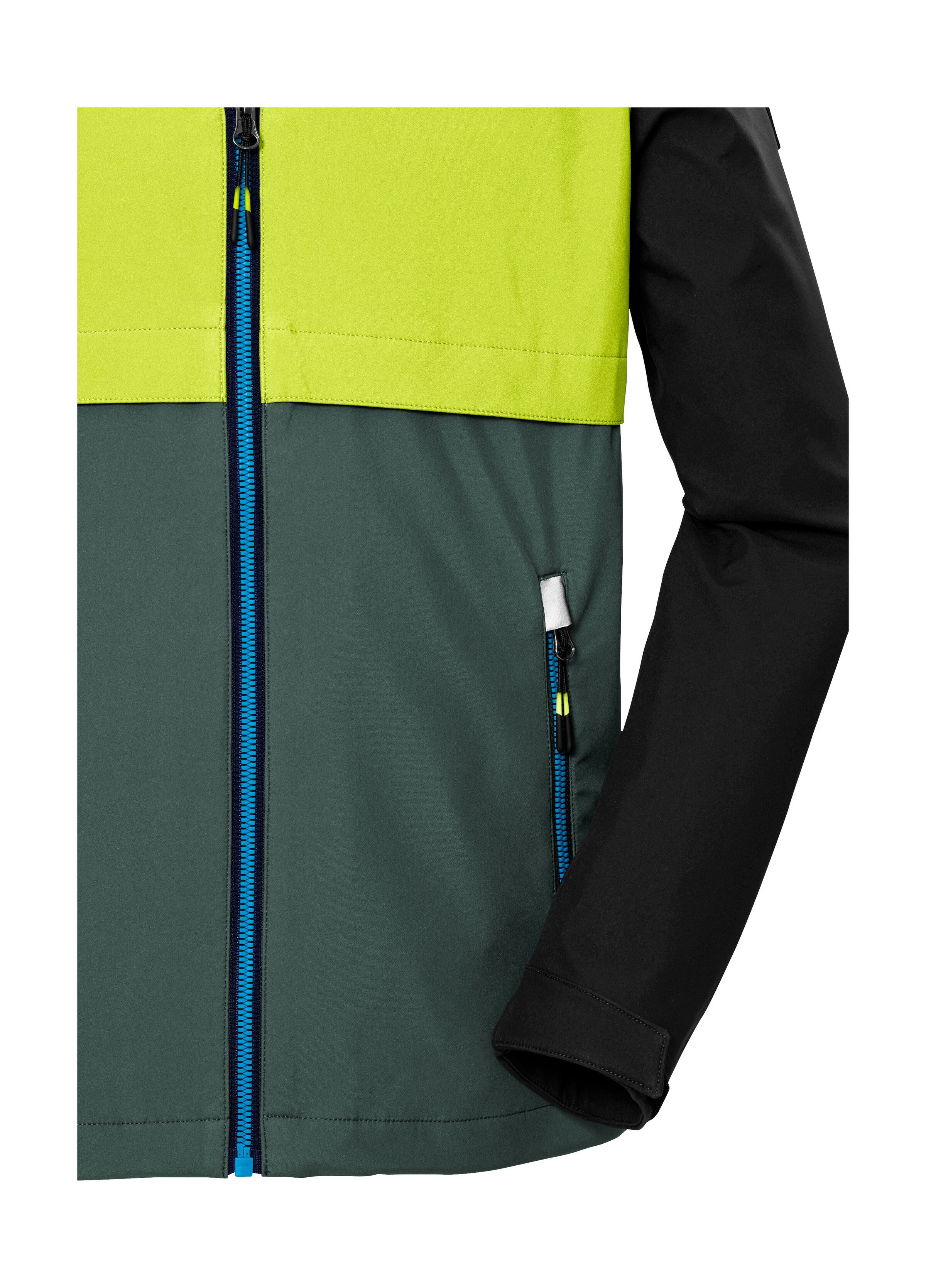 Killtec Softshell-jack KOS 137 BYS SFTSHLL JCKT Killtec kids softshelljack: wind- en waterafstotend, PFAS-vrij