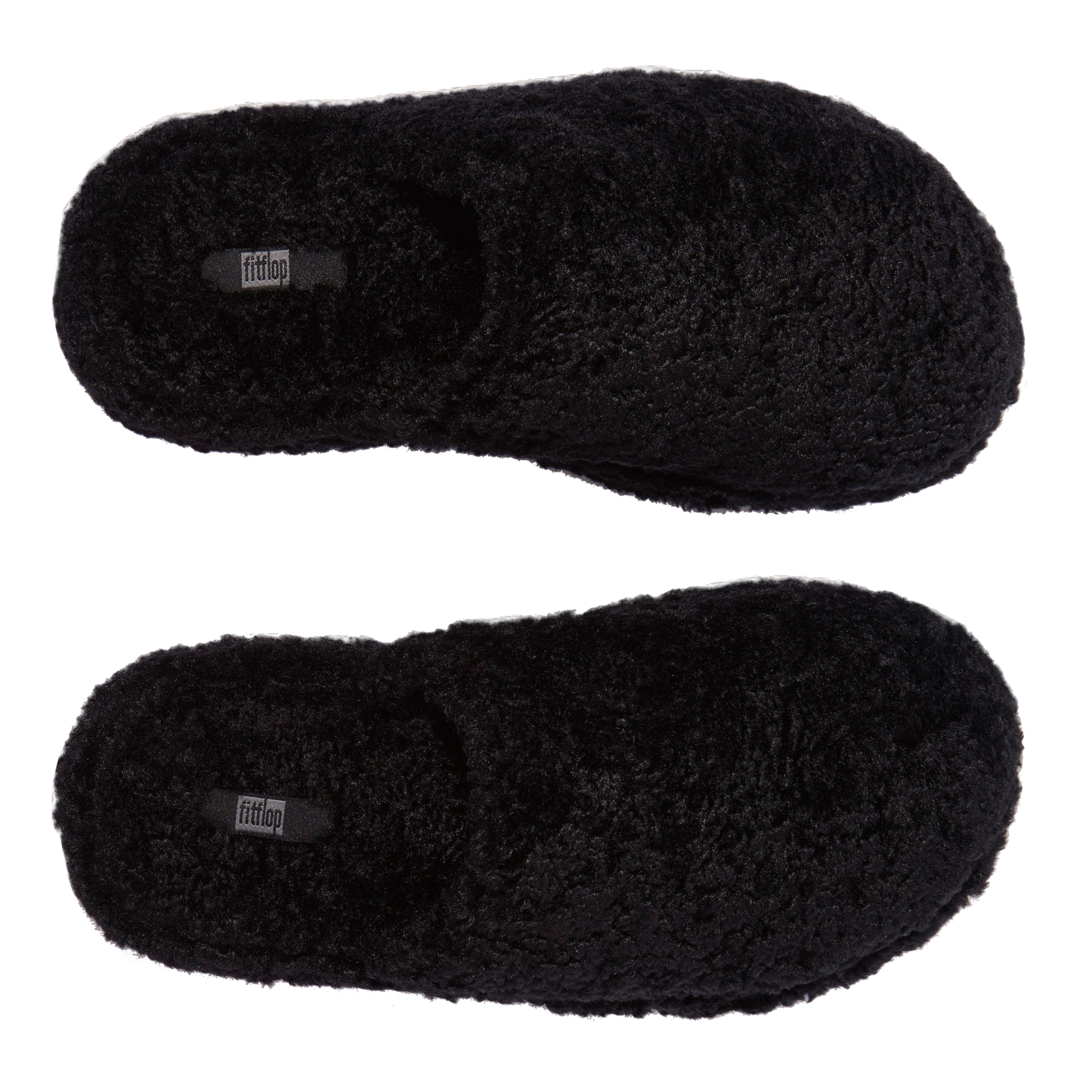 Fitflop Pantoffels IQUSHION D-LUXE PADDED TEDDY SLIPPER MULES
