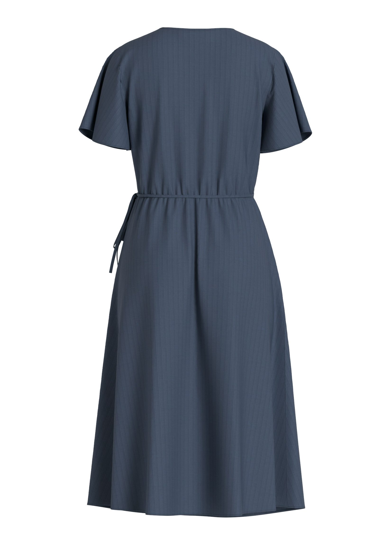 Vila Wikkeljurk VILOVIE S/S WRAP MIDI DRESS - NOOS