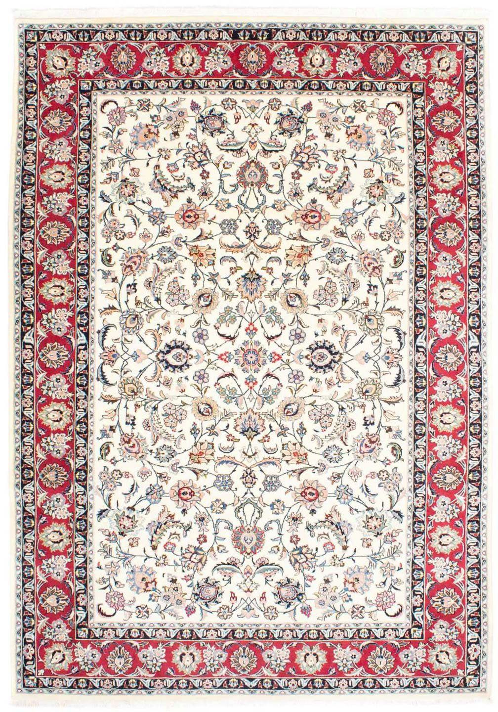 morgenland Wollen kleed Kaschmar bloemmotief Blu scuro 290 x 194 cm Uniek exemplaar met certificaat