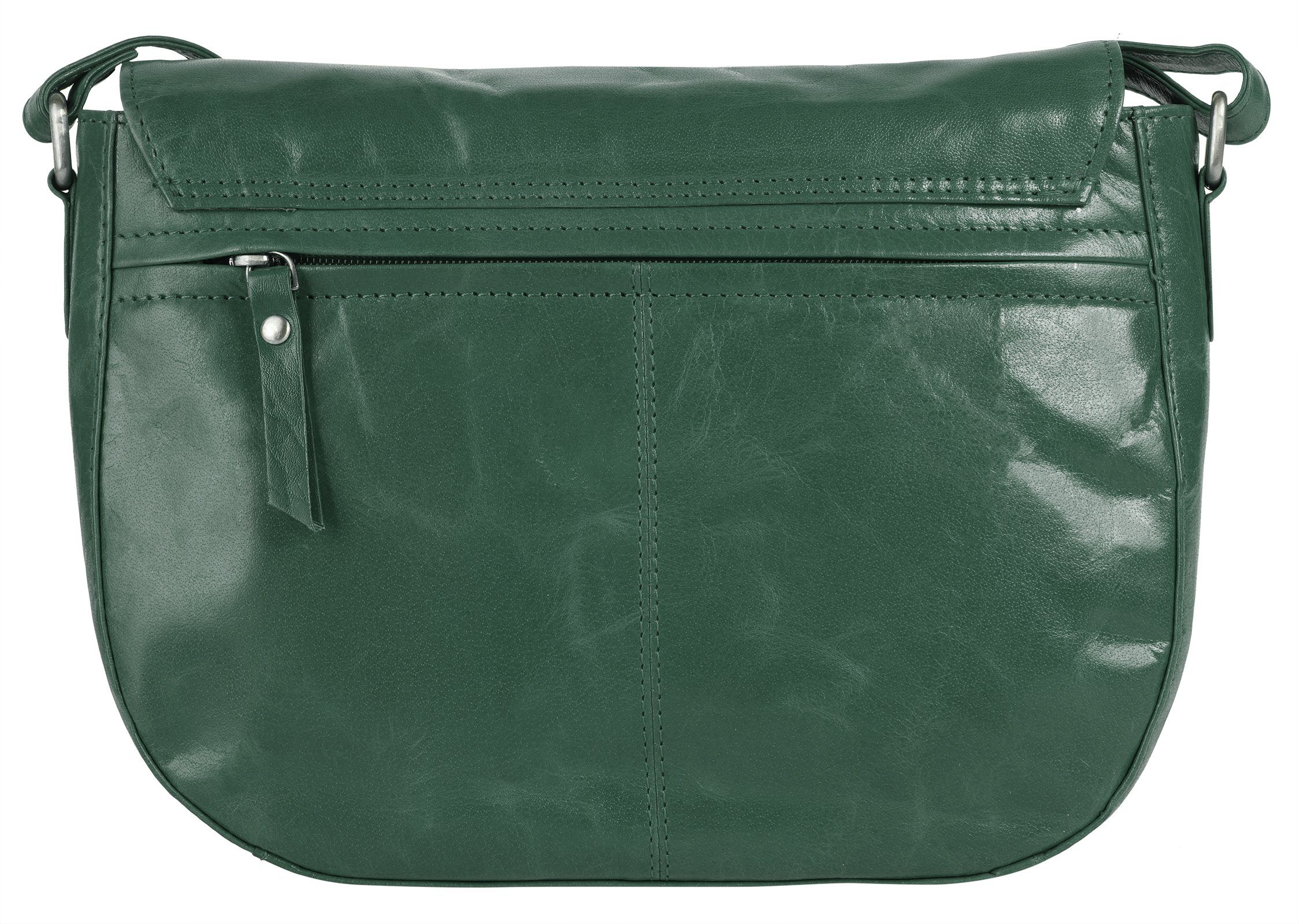 Bruno Banani Schoudertas Mandala echt leder