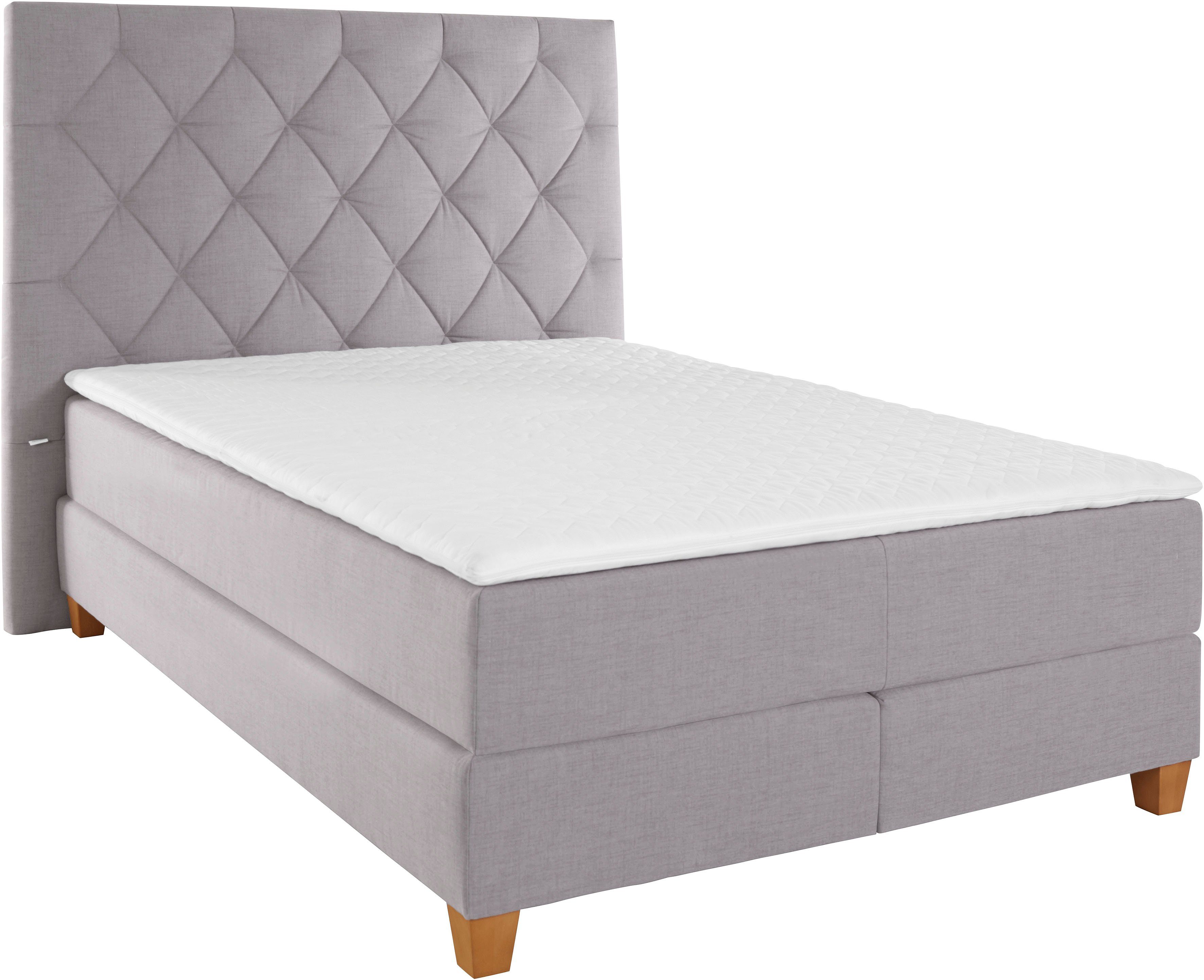 Guido Maria Kretschmer Home&Living Boxspring Harmones hoog in 3 breedten, hardheid ook gemengd met elk 1 matras in h2 en h3