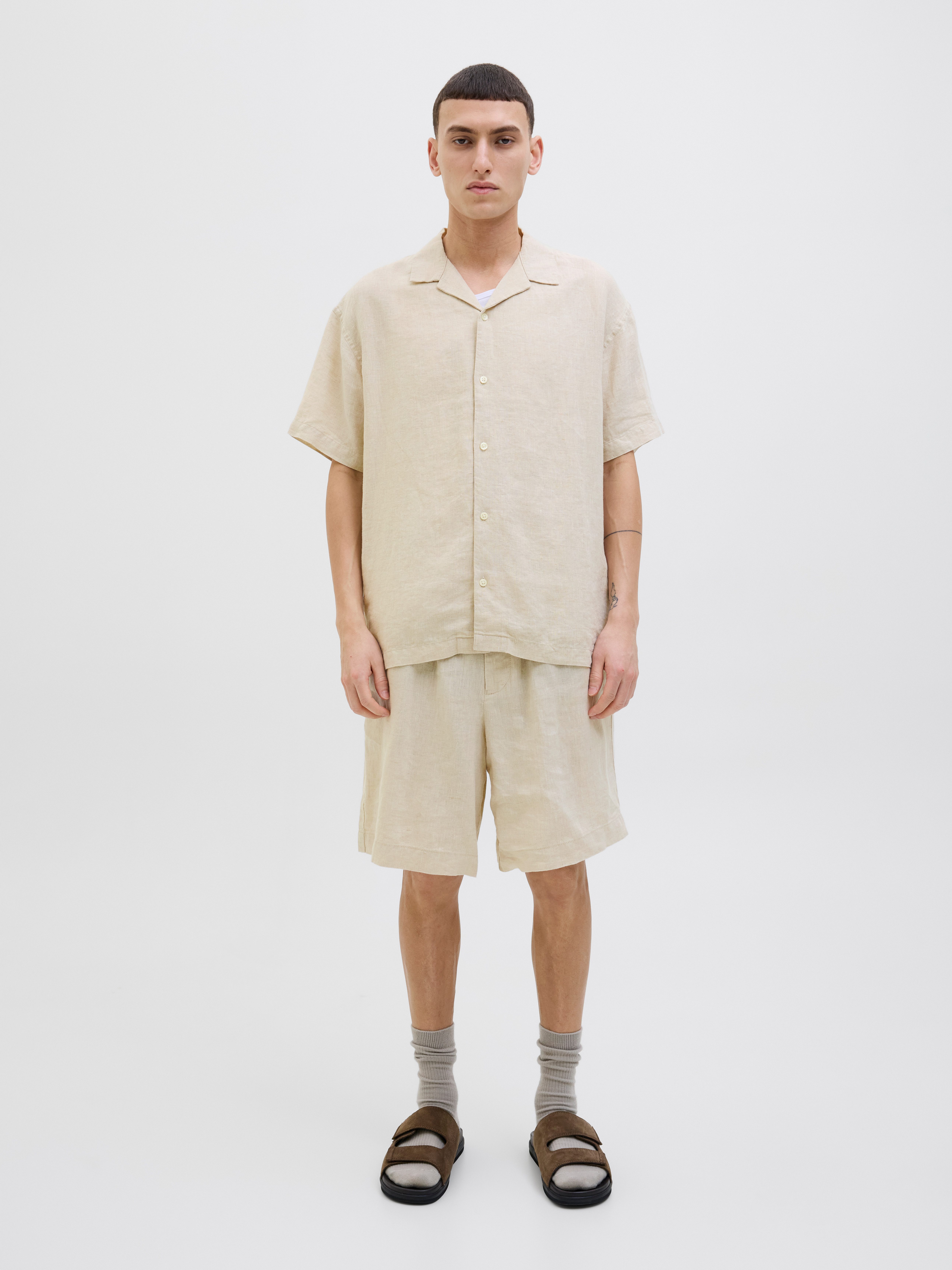 Jack & Jones Short JPSTBILL LAWRENCE LINEN SHORTS SRT LN