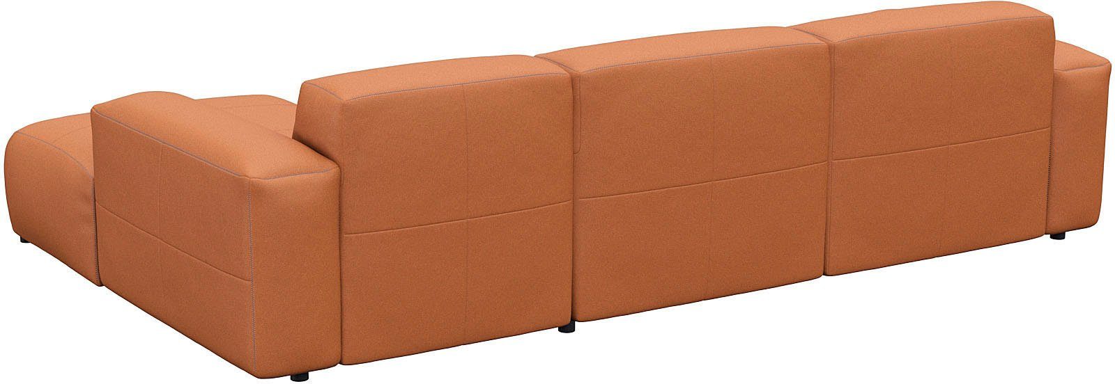 FLEXLUX Hoekbank Lucera comfortabel en comfortabel door hoogwaardige zitconstructie, L-vorm