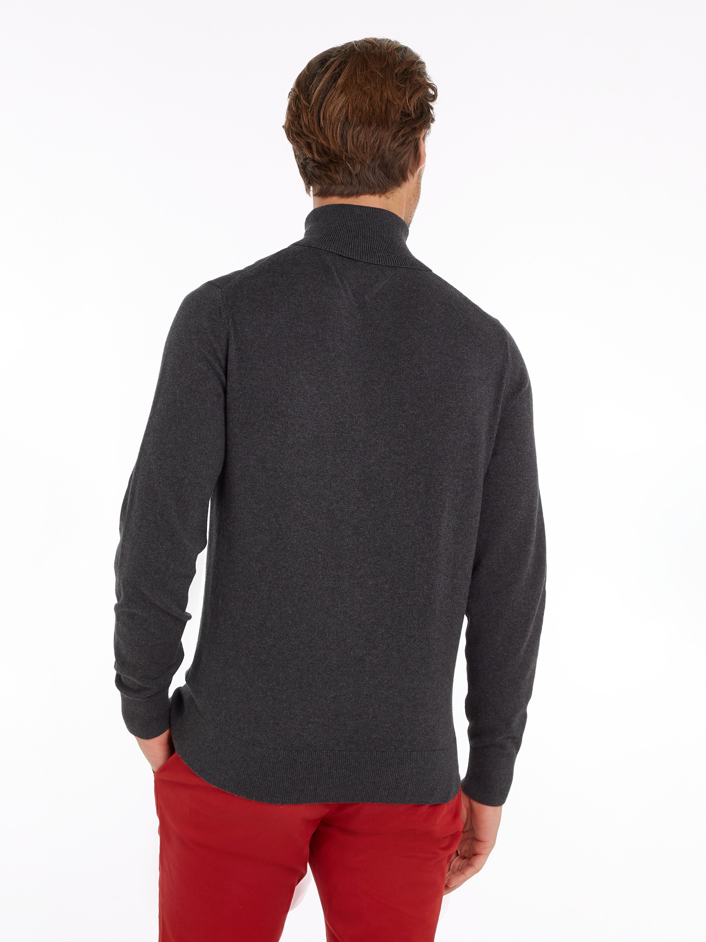 Tommy Hilfiger Coltrui PIMA ORG CTN CASHMERE ROLL NECK