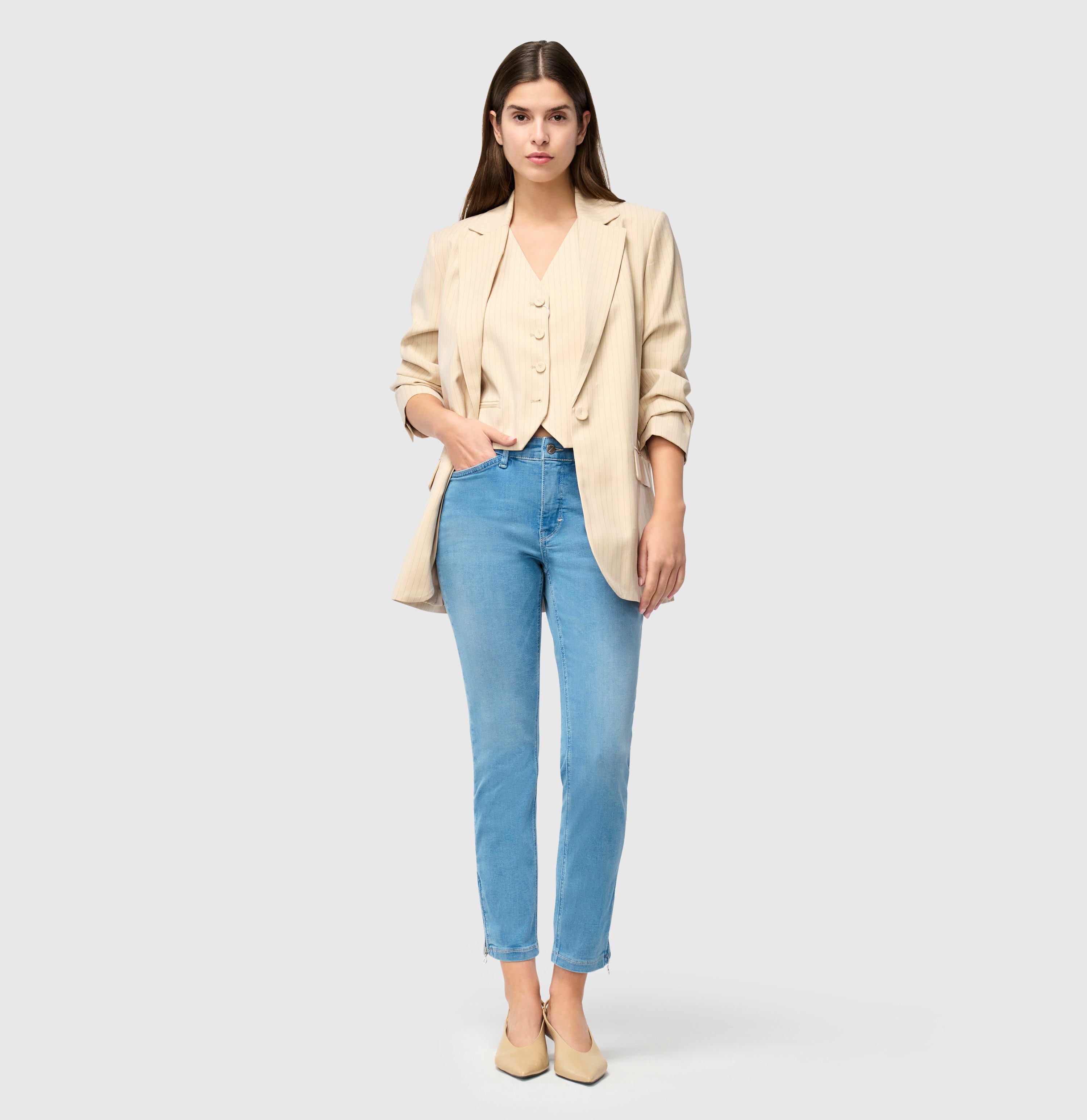 MAC 7/8 jeans Dream Chic Verkort model met ritssluiting