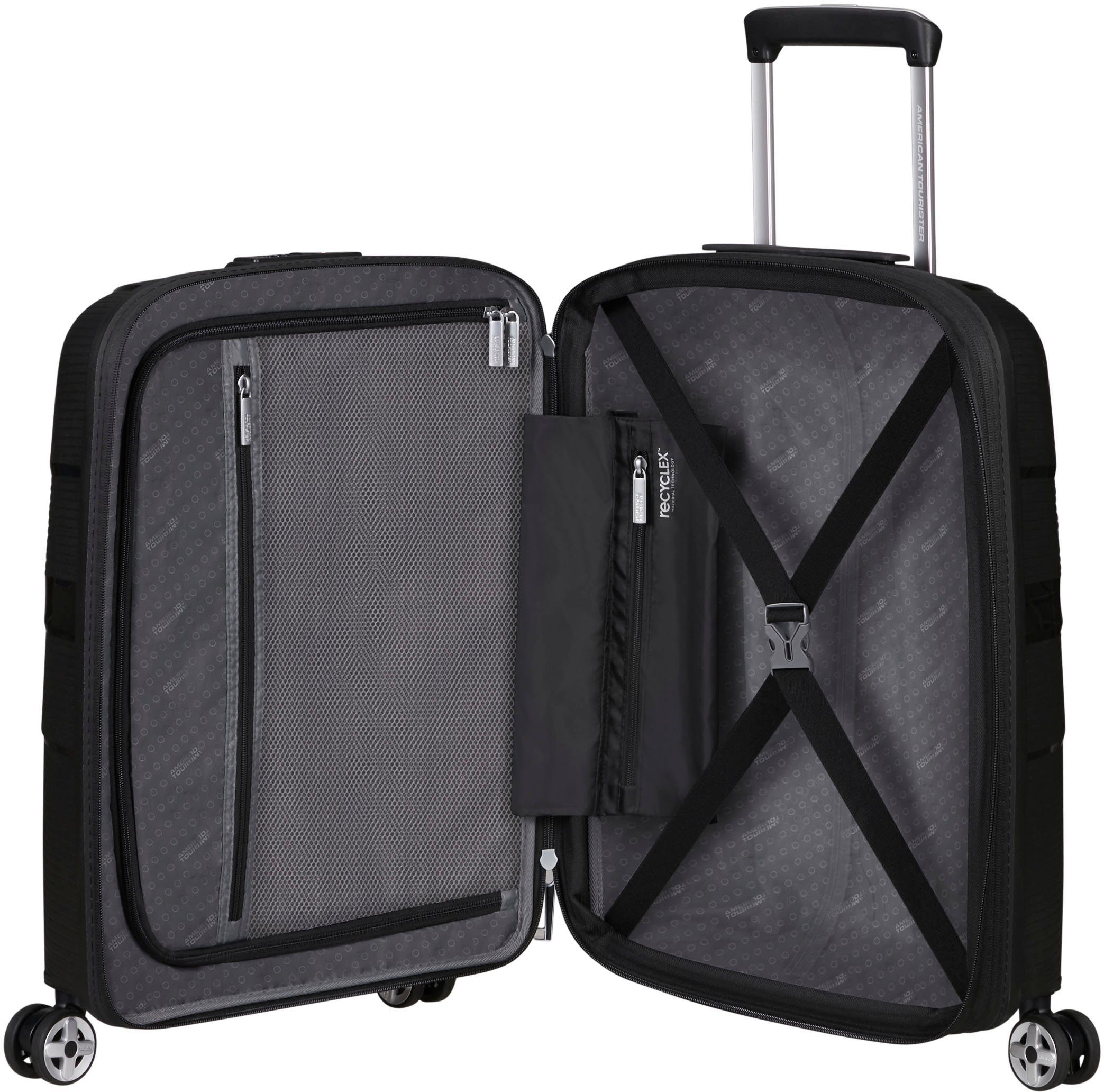 American Tourister® Hardshell-trolley STARVIBE 55 Handbagage-koffer reiskoffer met TSA-cijferslot
