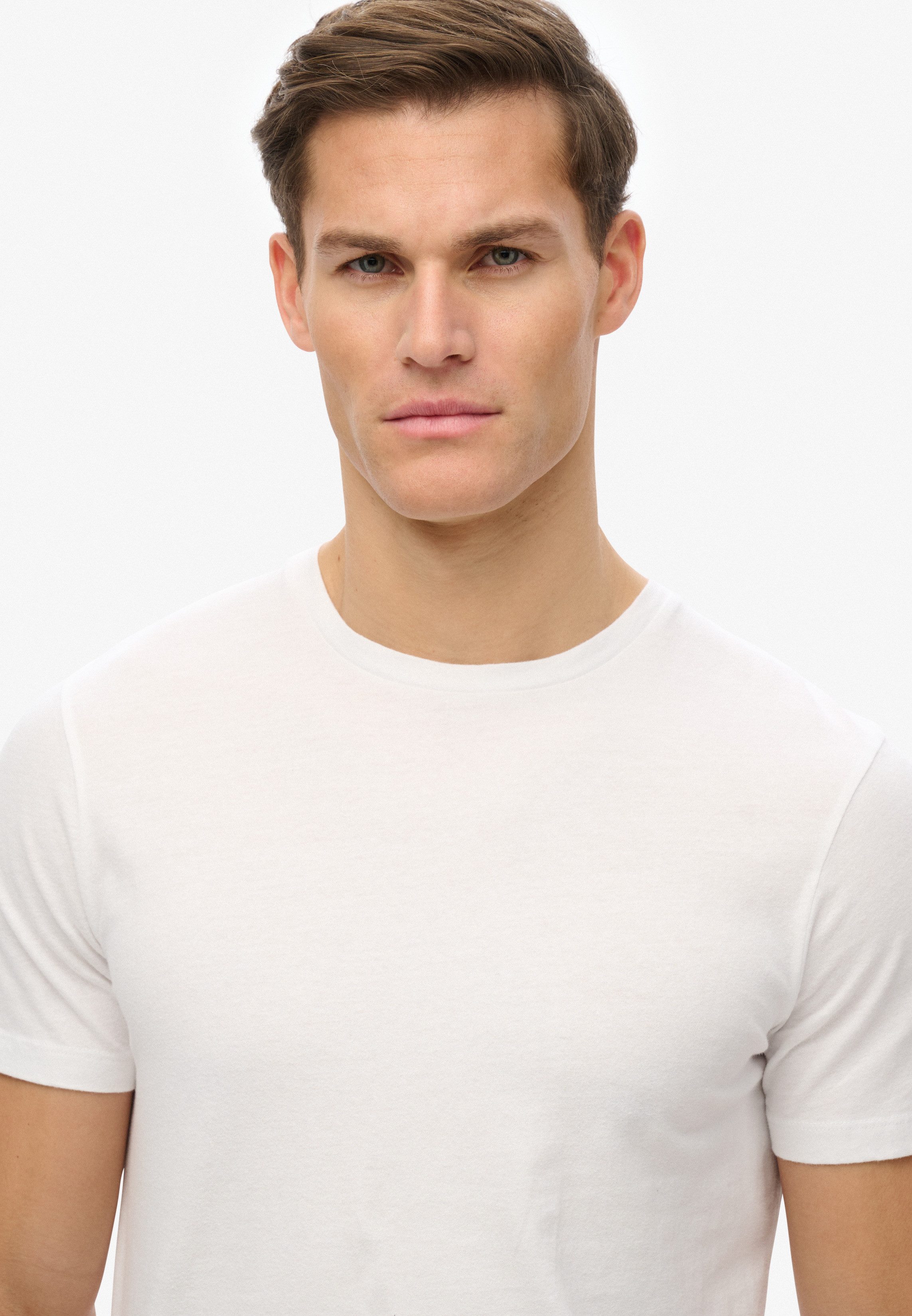 Superdry Shirt met ronde hals CLASSIC ESSENTIAL TEE